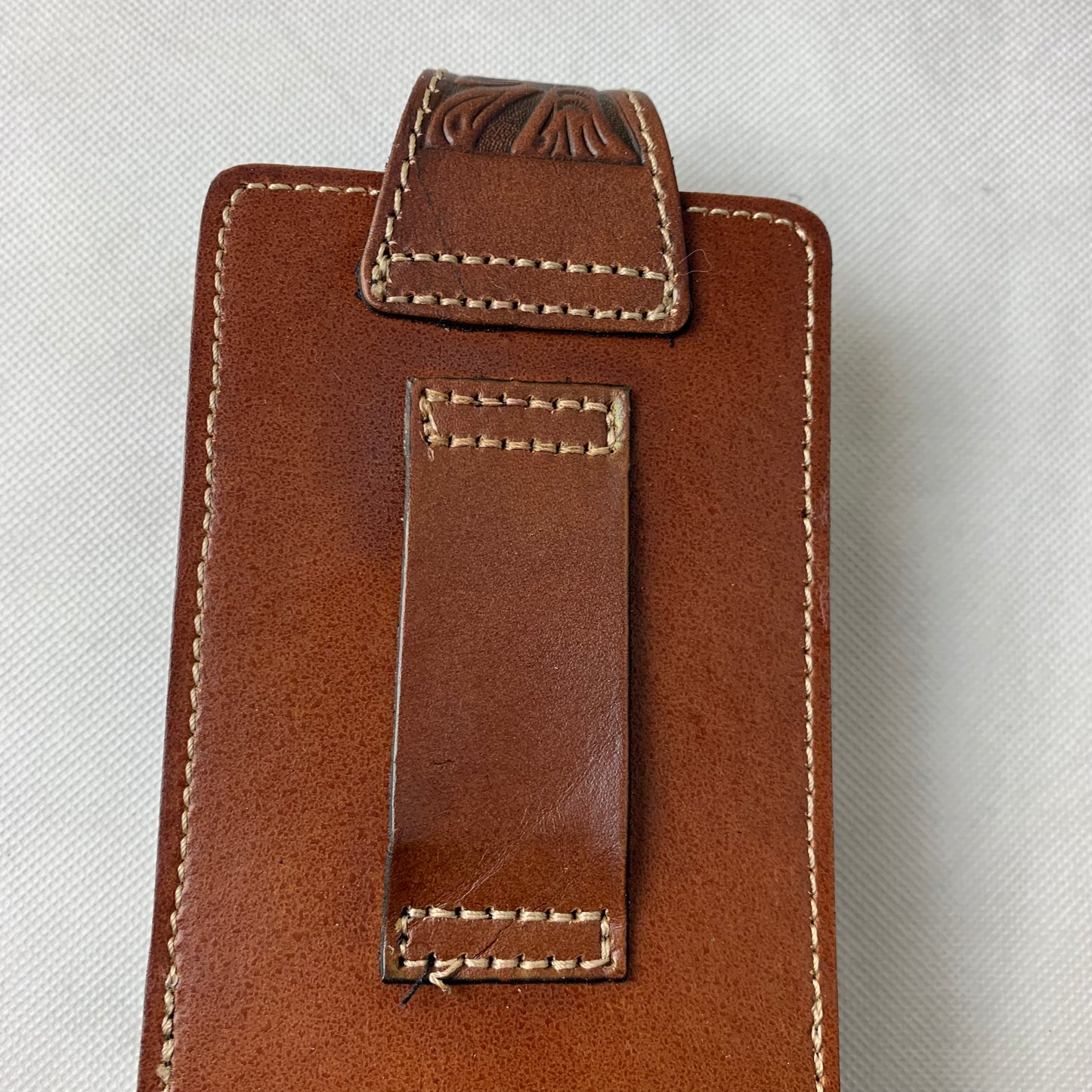 #WS341F 7" LONE STAR LEATHER HOLSTER COFEE BROWN LEATHER POUCH EXTRA LARGE  BELT LOOP HOLSTER CELL PHONE CASE UNIVERSAL OVERSIZE--FREE SHIPPING