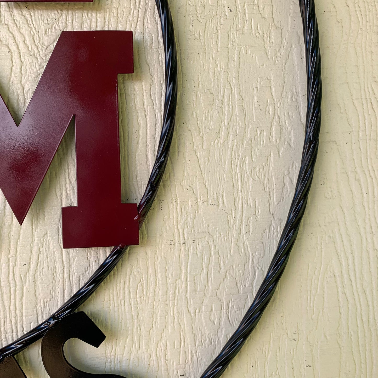 GIGEM AGGIES CUSTOM METAL VINTAGE CRAFT SIGN TEAM WESTERN HOME DECOR HANDMADE