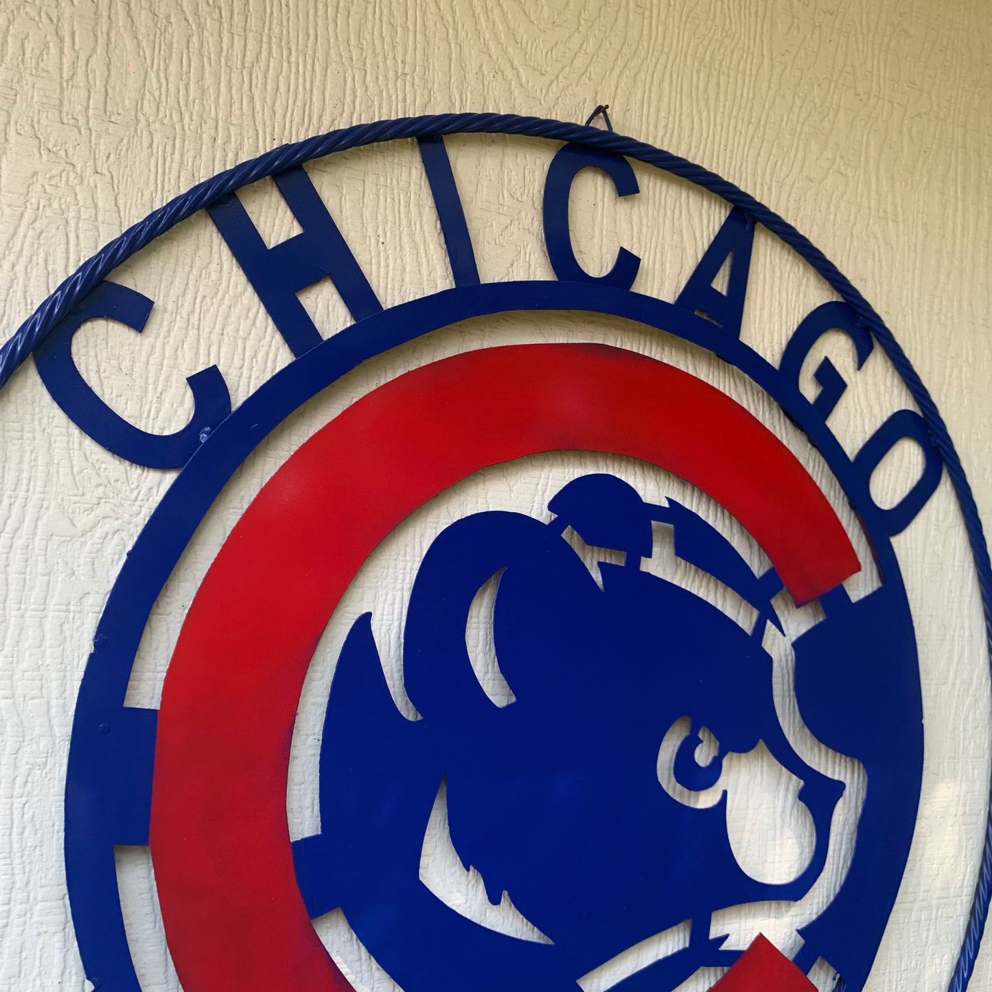 12", 18", 24", 32" CHICAGO CUBS CUSTOM METAL VINTAGE CRAFT TEAM SPORTS SIGN HANDMADE
