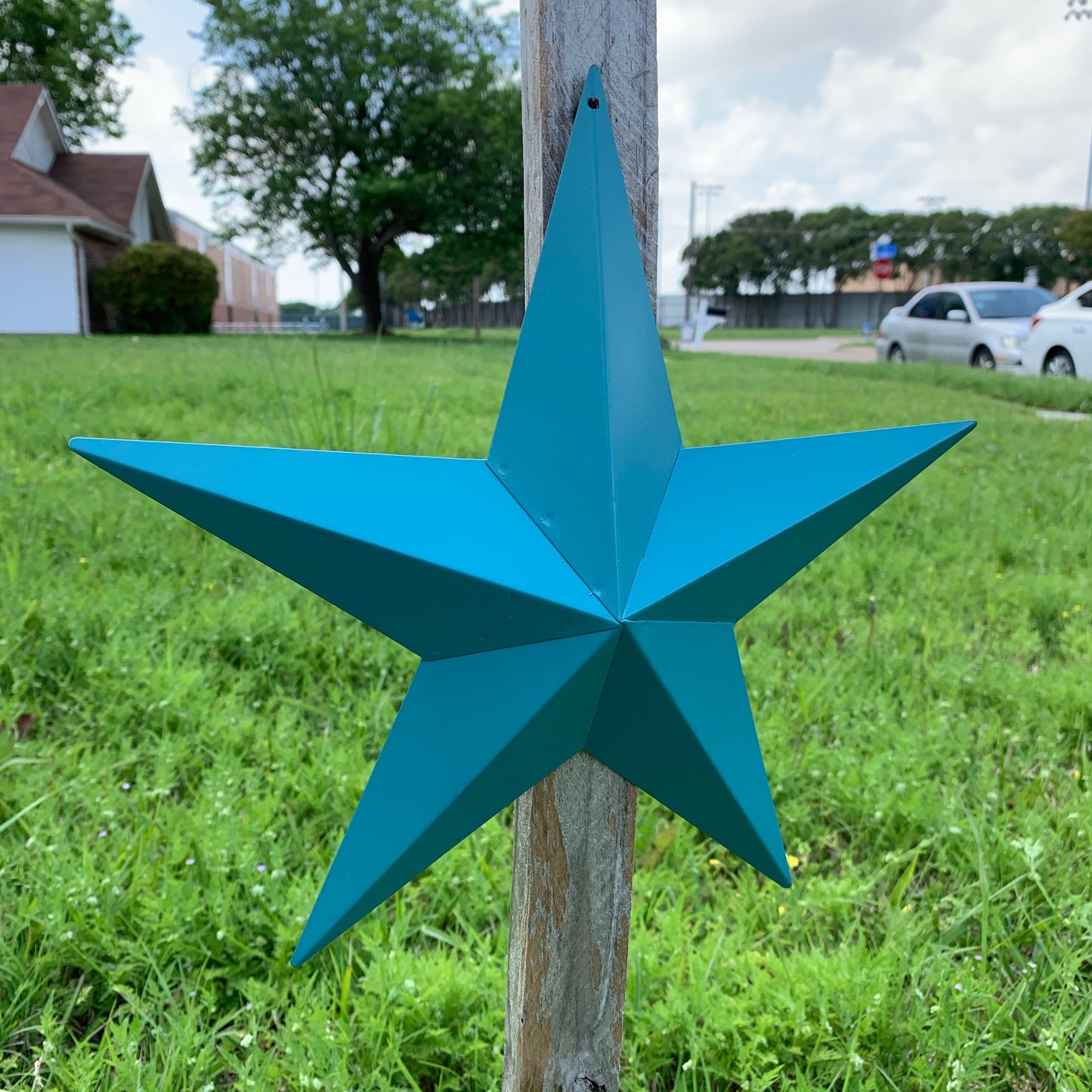 TEAL BARN METAL STAR WESTERN HOME DECOR VINTAGE RUSTIC BRONZE ART NEW, 3",4",5",6",9",12"