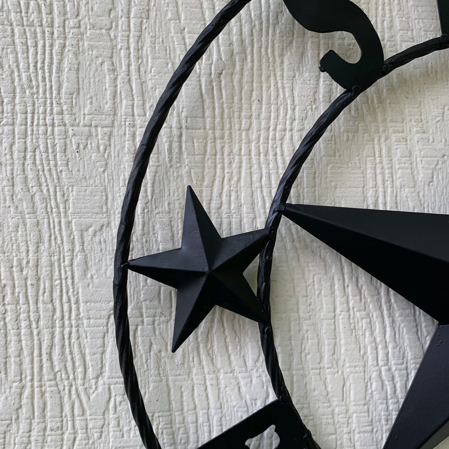 24",32" SHSU SAM HOUSTON BEARKATS RUSTIC BLACK METAL CUSTOM VINTAGE CRAFT RUSTIC BLACK TEAM STAR HANDMADE