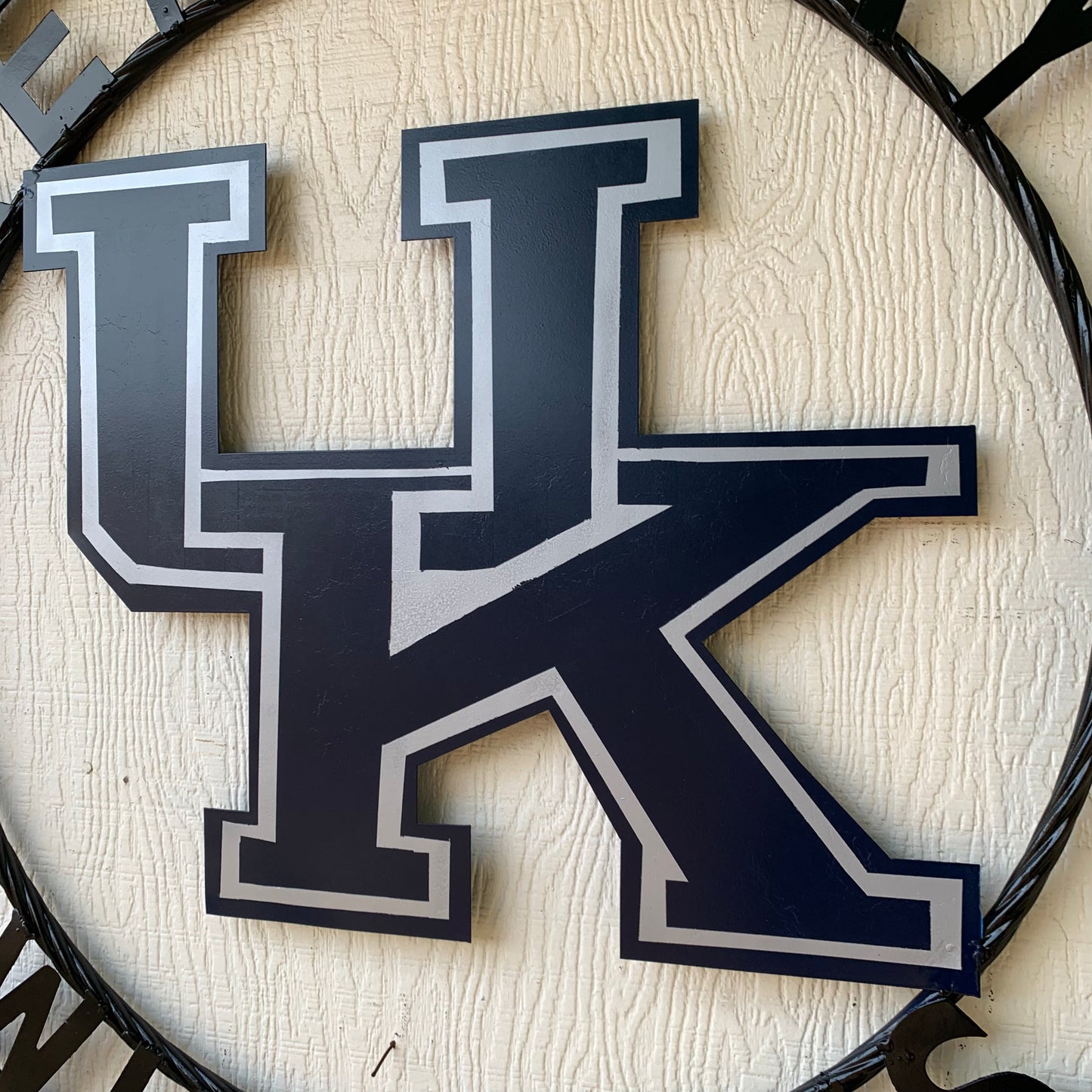 KENTUCKY WILDCATS CUSTOM METAL VINTAGE CRAFT SIGN WESTERN HOME DECOR HANDMADE