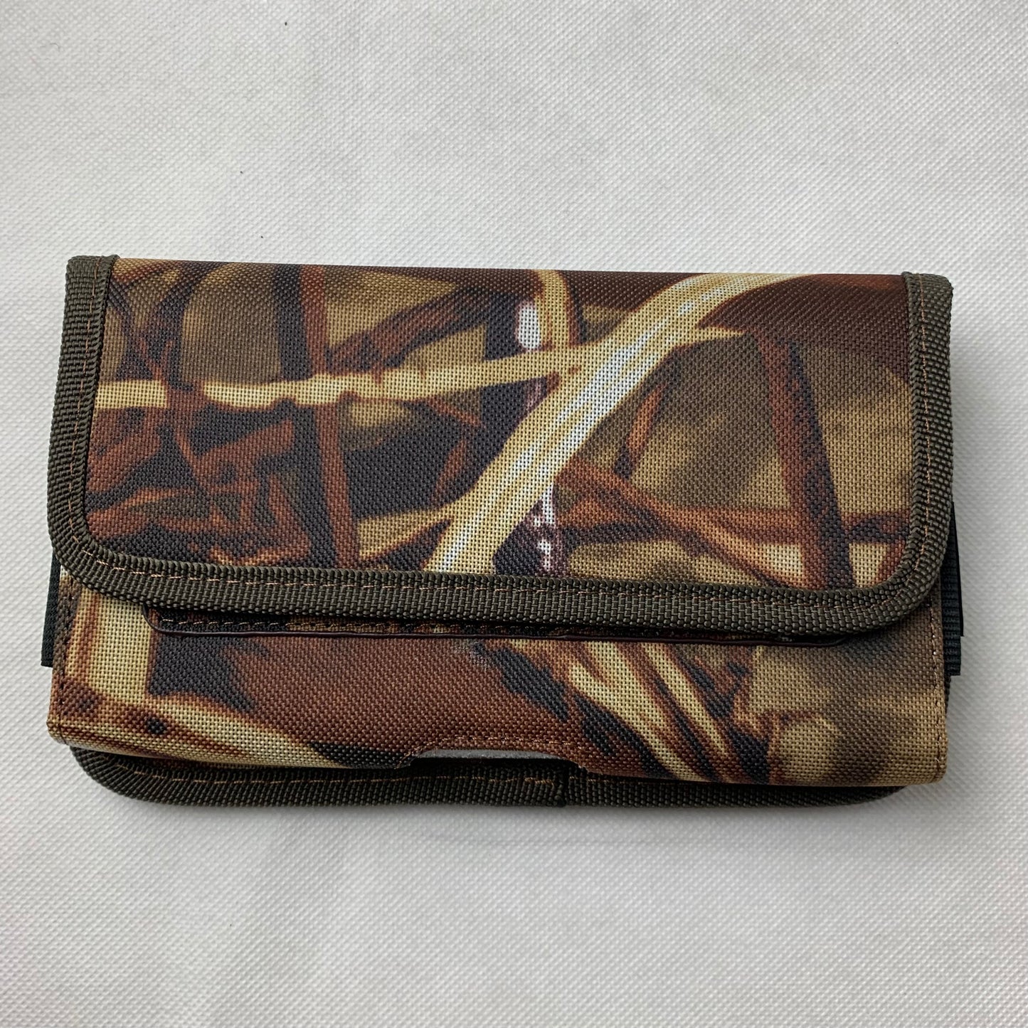 7" LUXMO WIRELESS XL MEGA EXTRA LARGE HORIZONTAL CAMO RUGGED POUCH VELCO CLOSURE  &  BELT LOOP CLIP HOLSTER CELL PHONE CASE UNIVERSAL OVERSIZE