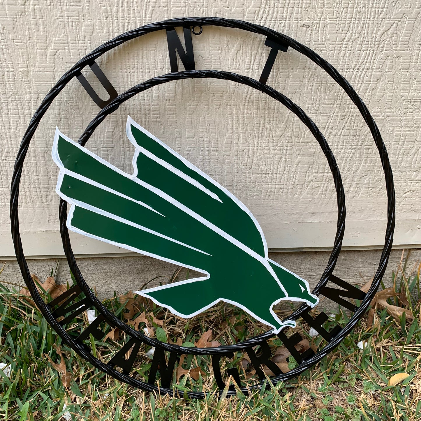 12",18",24",32",36" UNT MEAN GREEN CUSTOM METAL VINTAGE CRAFT SIGN TEAM HANDMADE