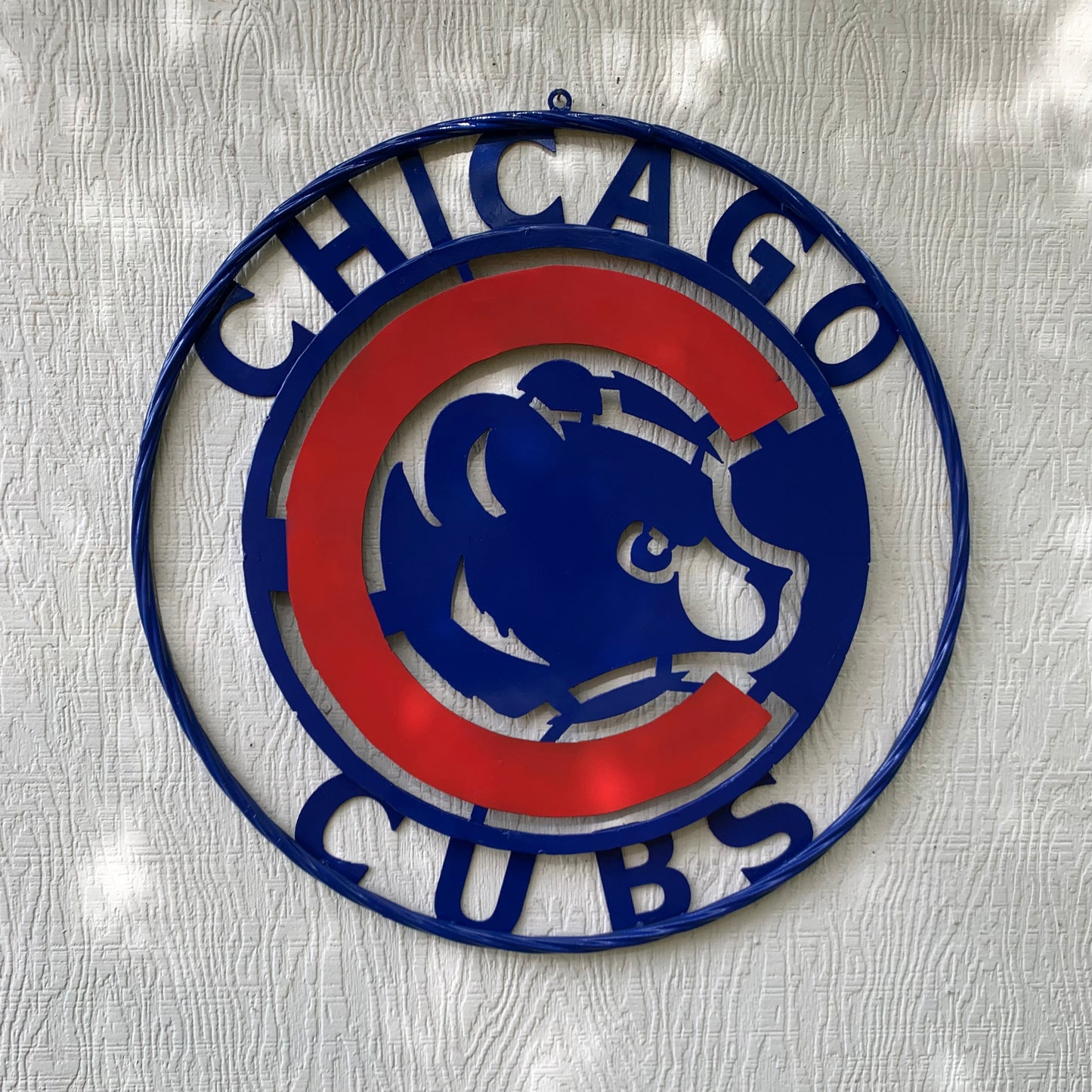 12", 18", 24", 32" CHICAGO CUBS CUSTOM METAL VINTAGE CRAFT TEAM SPORTS SIGN HANDMADE