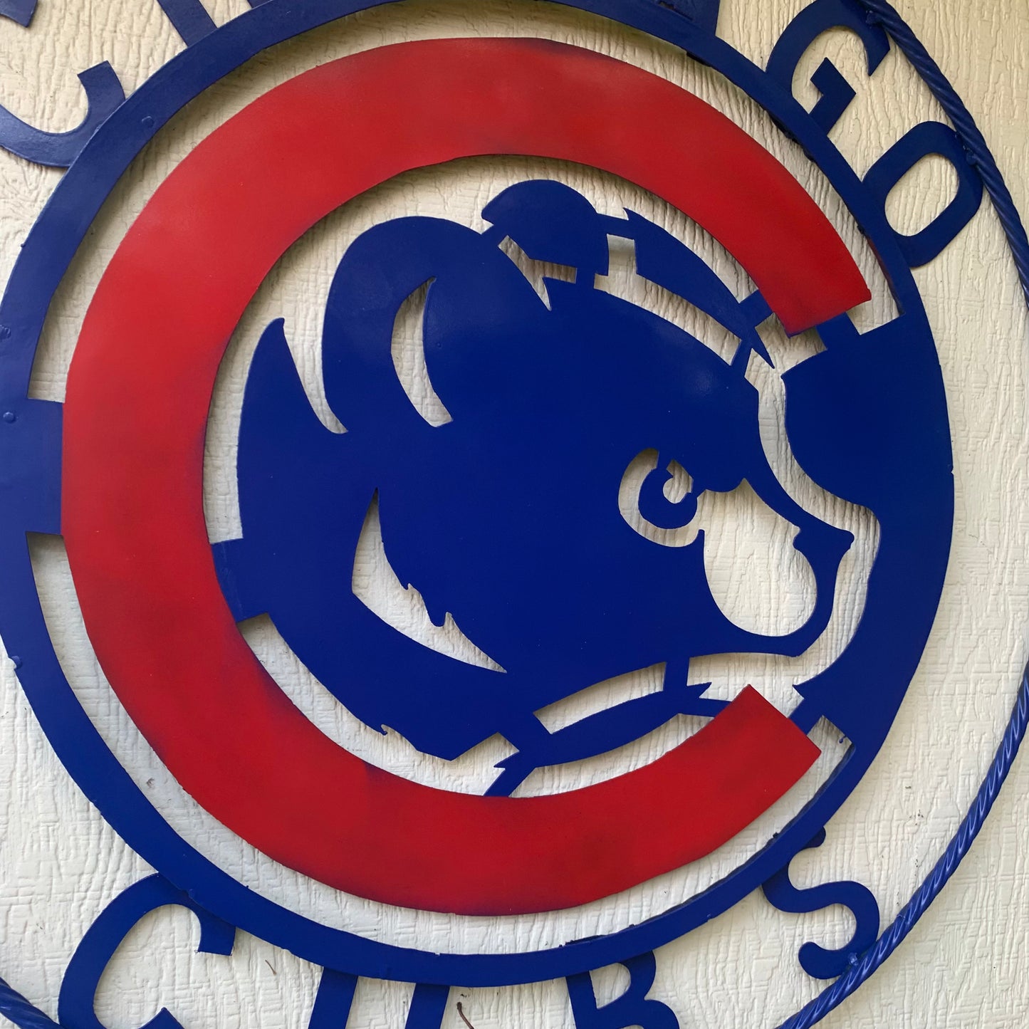 12", 18", 24", 32" CHICAGO CUBS CUSTOM METAL VINTAGE CRAFT TEAM SPORTS SIGN HANDMADE