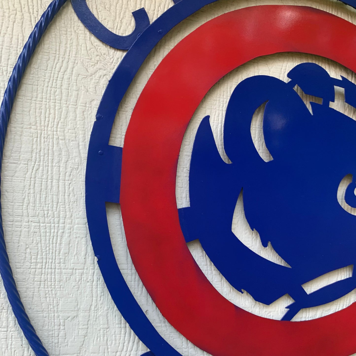 12", 18", 24", 32" CHICAGO CUBS CUSTOM METAL VINTAGE CRAFT TEAM SPORTS SIGN HANDMADE