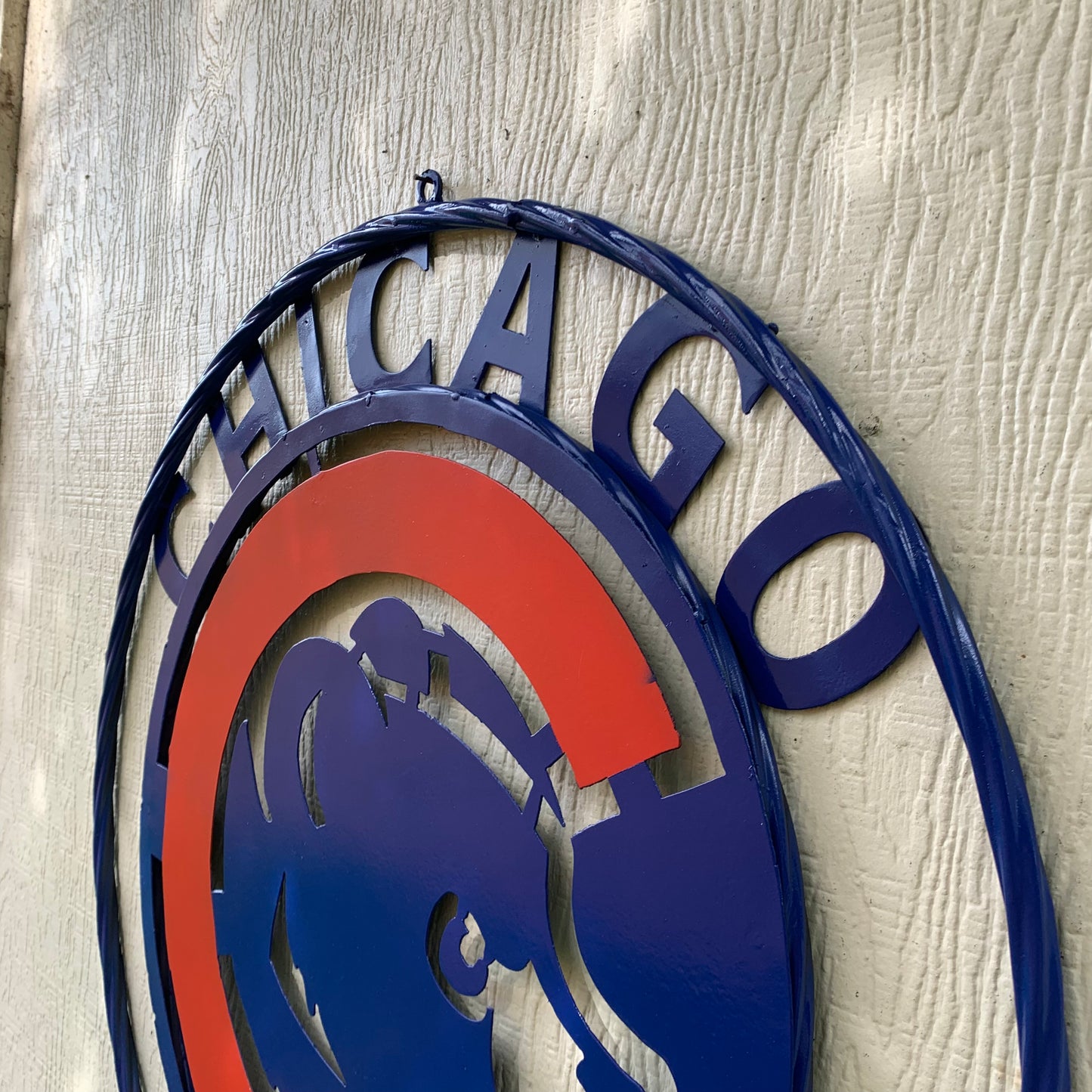 12", 18", 24", 32" CHICAGO CUBS CUSTOM METAL VINTAGE CRAFT TEAM SPORTS SIGN HANDMADE