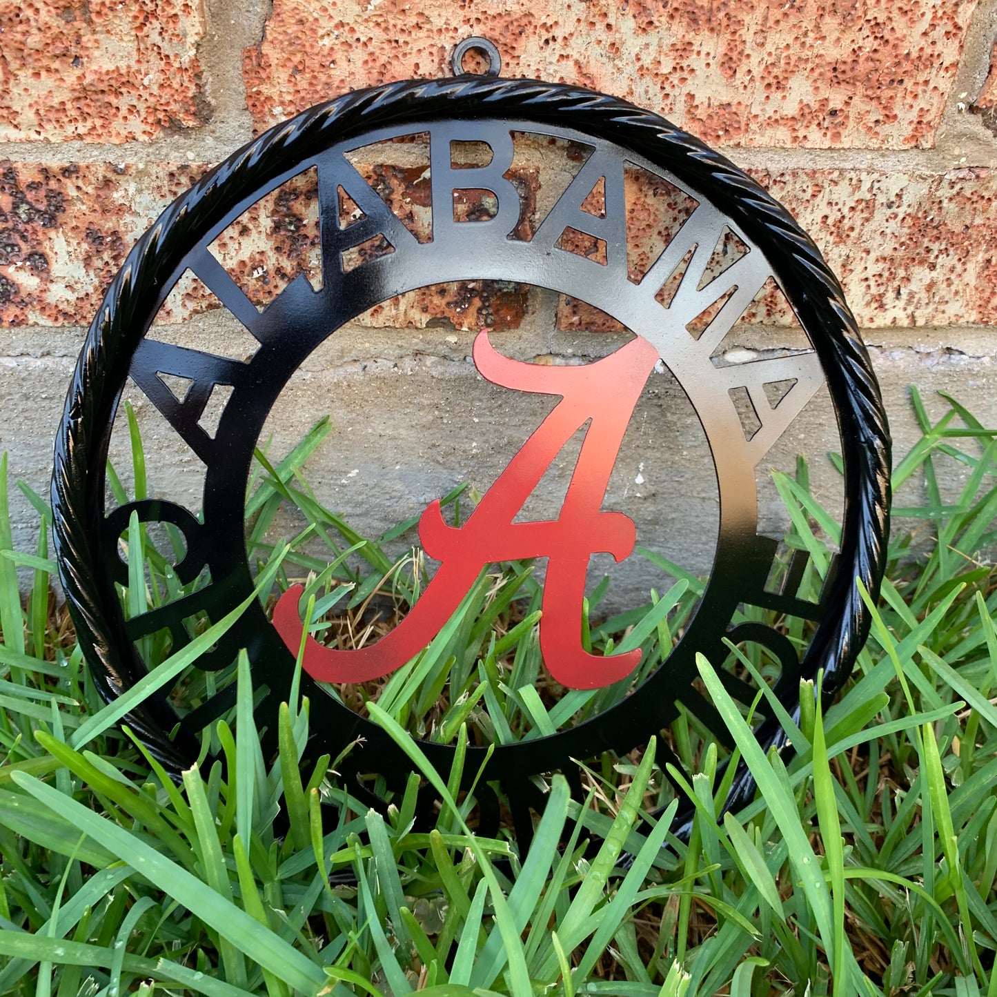 ALABAMA CRIMSON TIDE LASERCUT CUSTOM METAL VINTAGE CRAFT SIGN TEAM WESTERN HOME DECOR