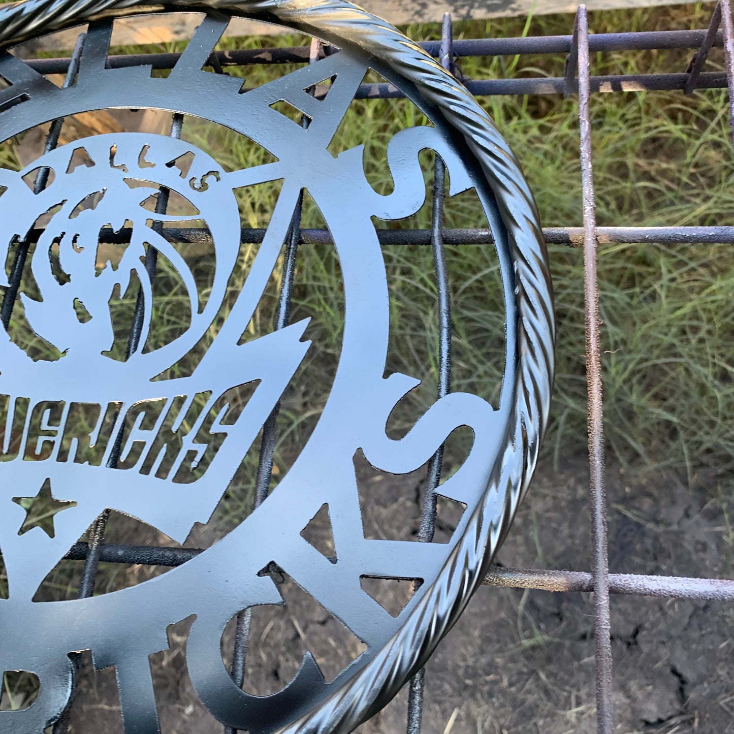 DALLAS MAVERICKS BLACK CUSTOM METAL VINTAGE CRAFT TEAM SPORTS SIGN HANDMADE 12",18",24",36"