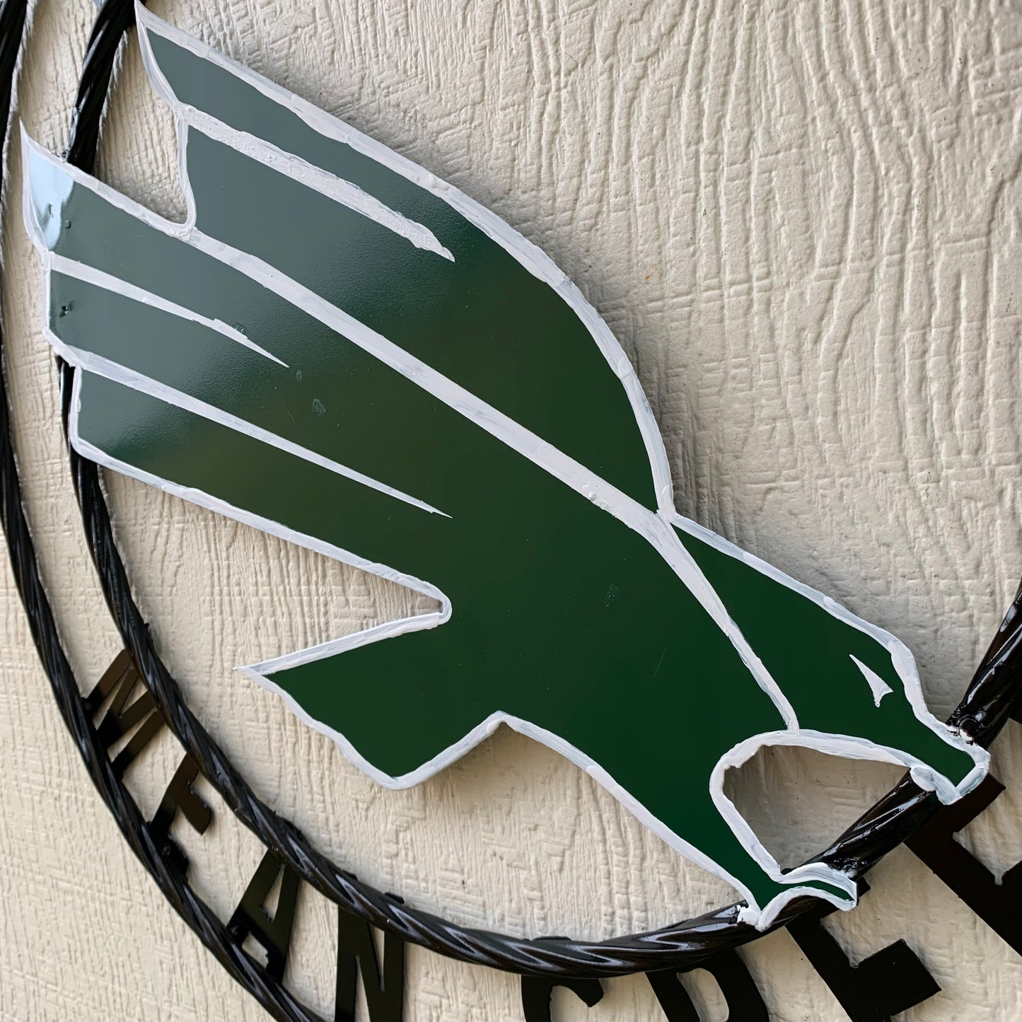 12",18",24",32",36" UNT MEAN GREEN CUSTOM METAL VINTAGE CRAFT SIGN TEAM HANDMADE