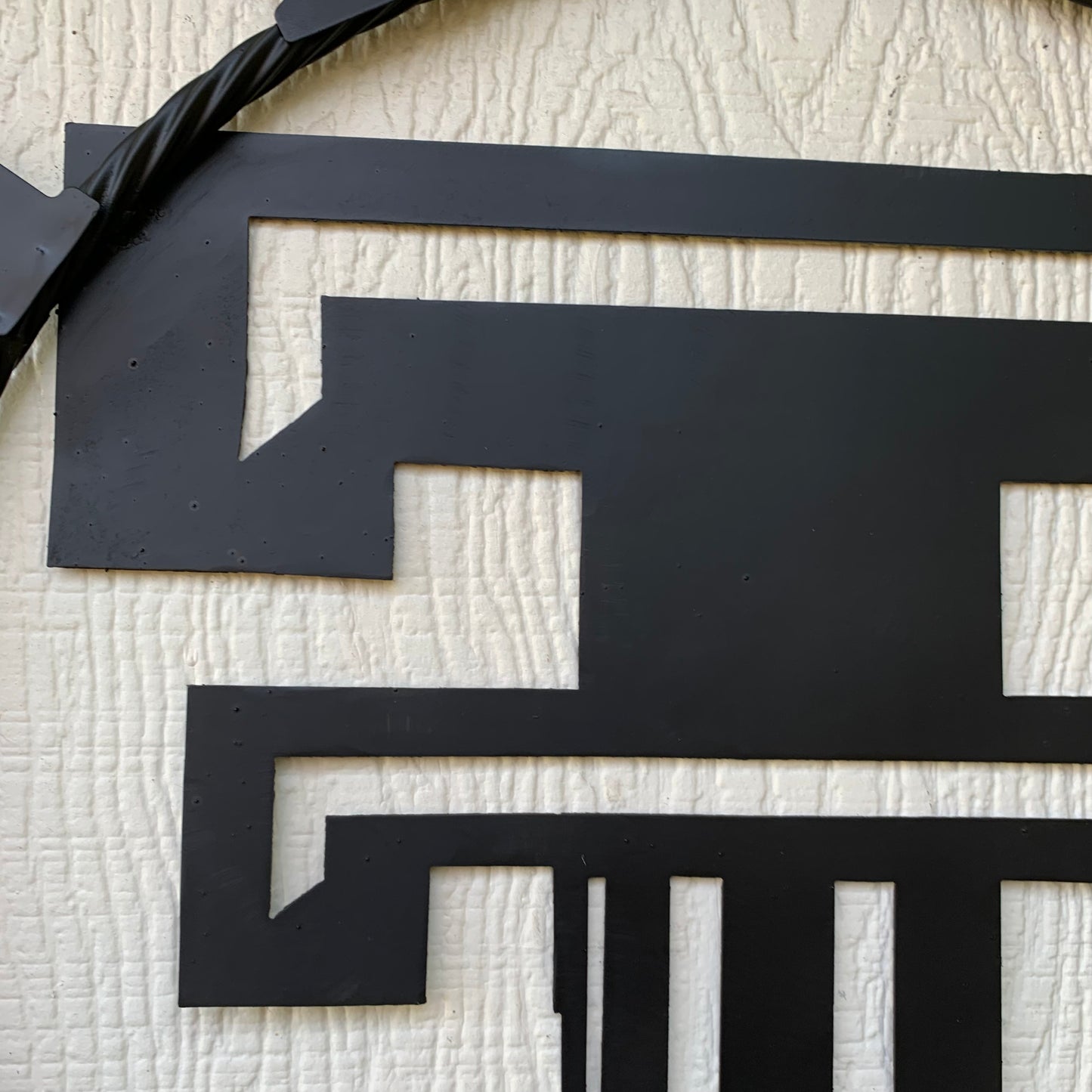 TEXAS TECH RUSTIC BLACK CUSTOM METAL VINTAGE CRAFT WESTERN HOME DECOR HANDMADE
