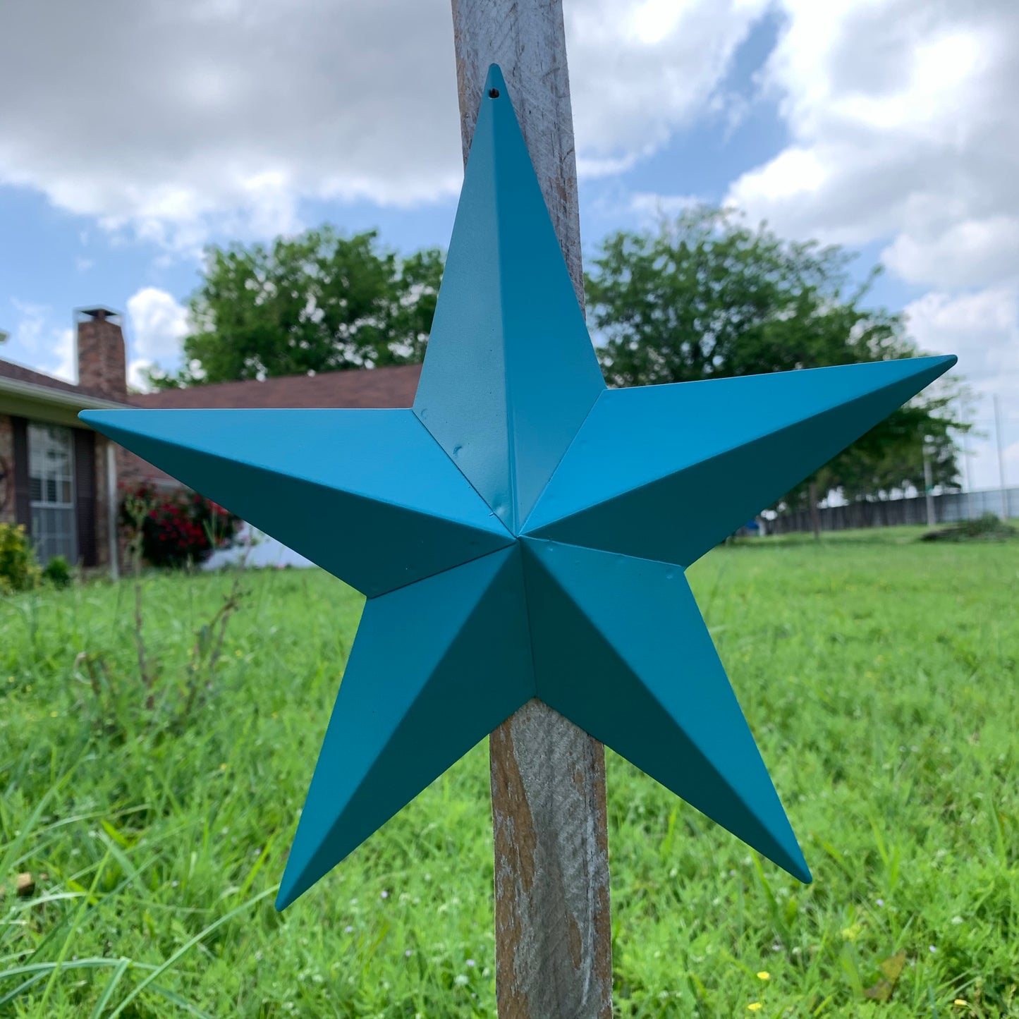 TEAL BARN METAL STAR WESTERN HOME DECOR VINTAGE RUSTIC BRONZE ART NEW, 3",4",5",6",9",12"