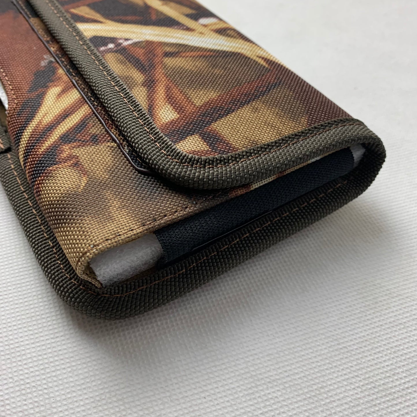7" LUXMO WIRELESS XL MEGA EXTRA LARGE HORIZONTAL CAMO RUGGED POUCH VELCO CLOSURE  &  BELT LOOP CLIP HOLSTER CELL PHONE CASE UNIVERSAL OVERSIZE