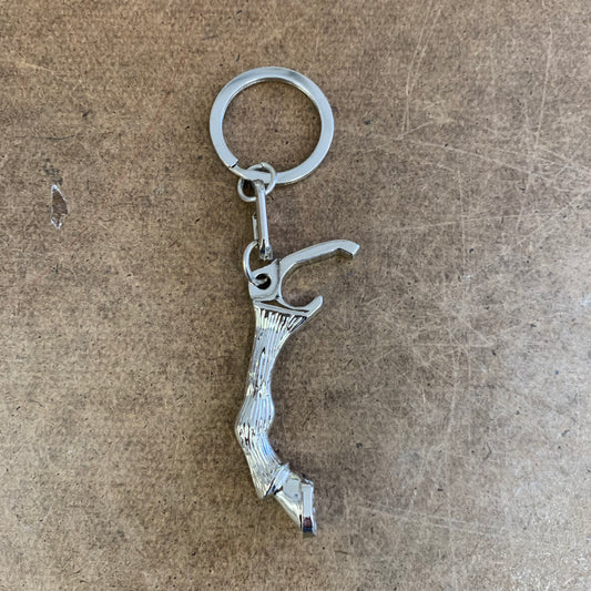 LG HORSE BOOT KEYCHAIN METAL WESTERN FASHION STYLE ART NEW