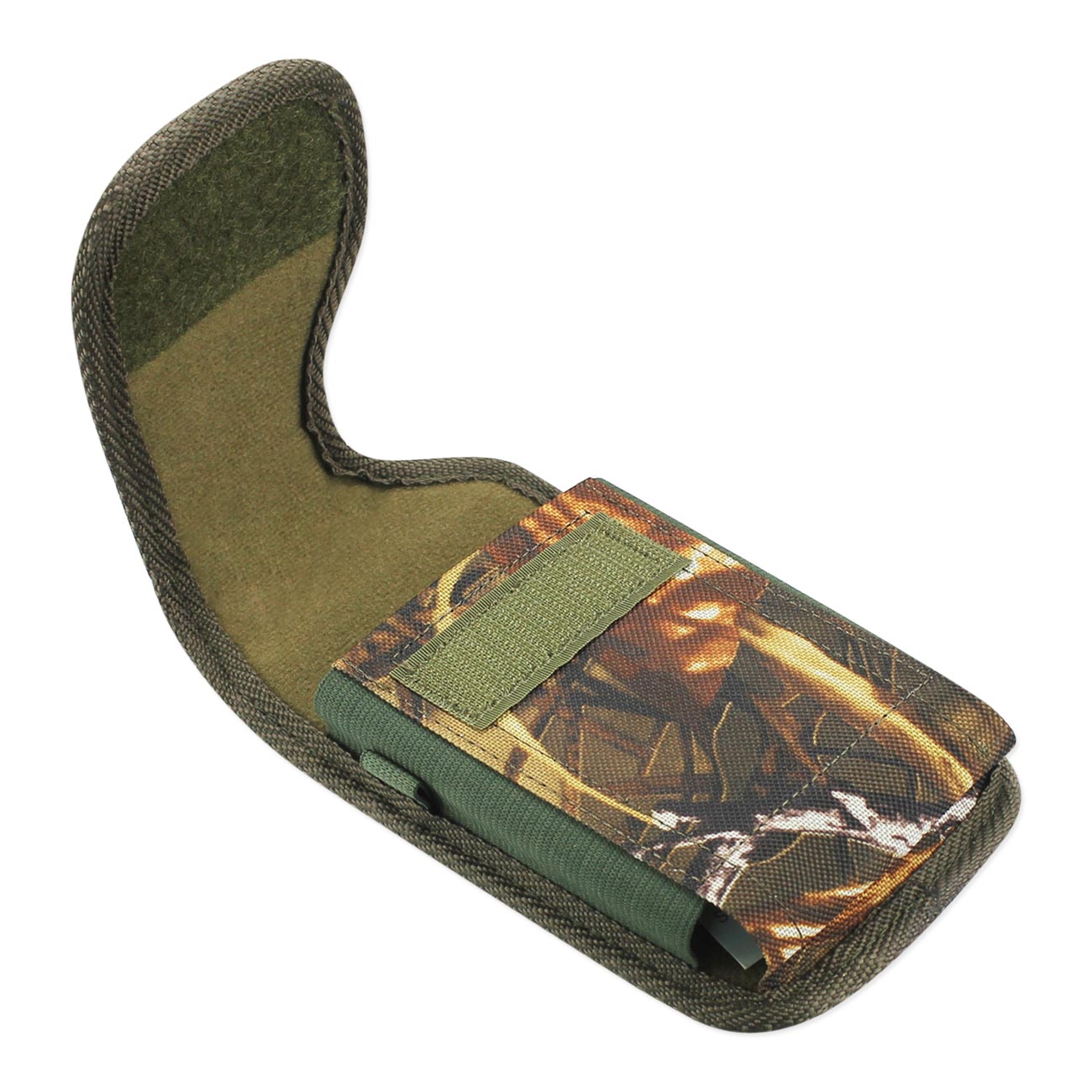 PH02B-AM32 7" REIKO XL MEGA EXTRA LARGE VERTICAL CAMO RUGGED POUCH VELCO CLOSURE  &  BELT LOOP HOLSTER CELL PHONE CASE UNIVERSAL OVERSIZE -- FREE SHIPPING