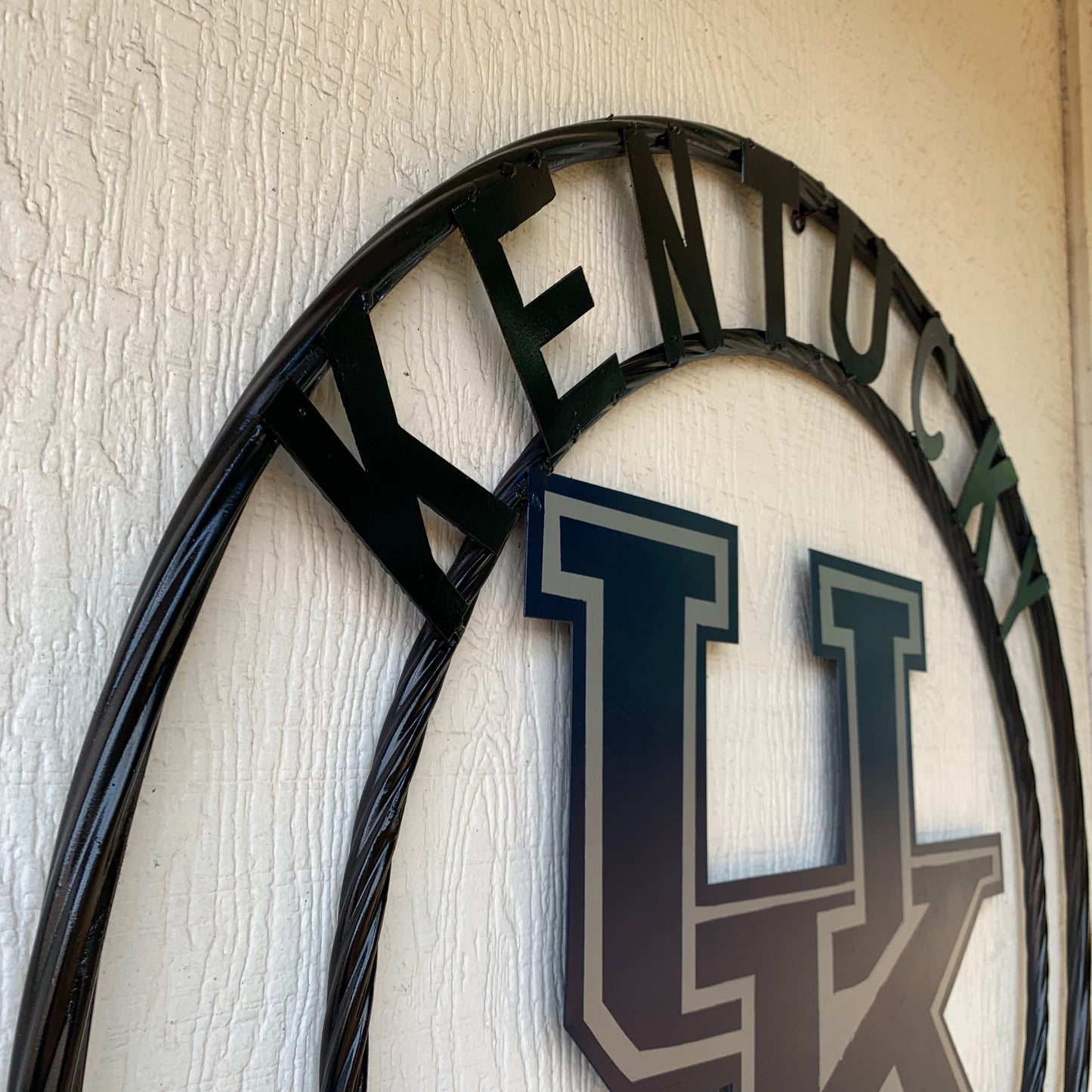 KENTUCKY WILDCATS CUSTOM METAL VINTAGE CRAFT SIGN WESTERN HOME DECOR HANDMADE