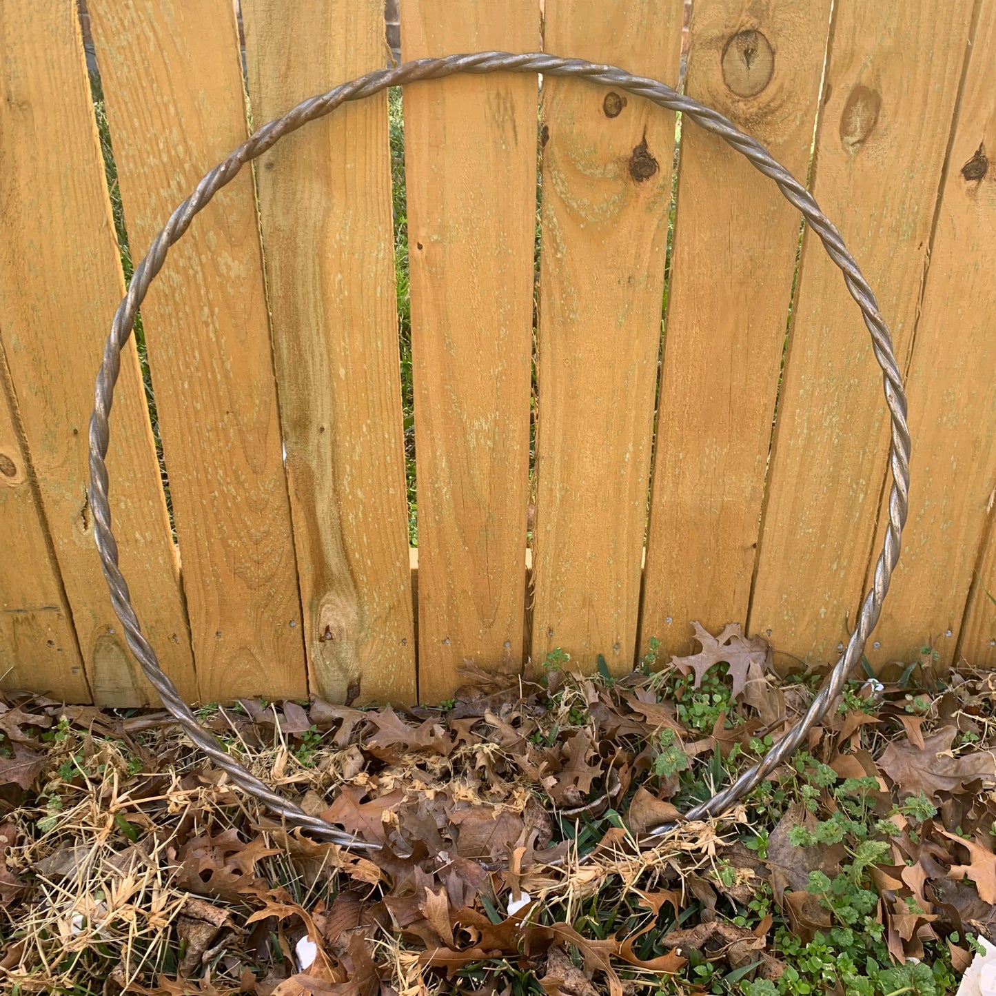 TWISTED RING ONLY METAL WESTERN HOME DECOR HANDMADE CRAFT 18",24",36"