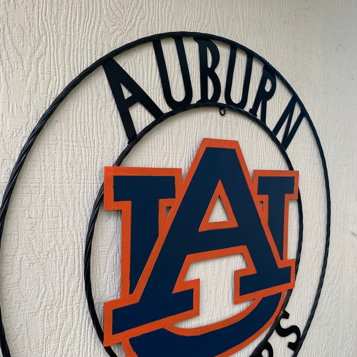 AUBURN TIGERS CUSTOM METAL VINTAGE CRAFT SIGN WESTERN HOME DECOR HANDMADE 12",18",24",32",36"