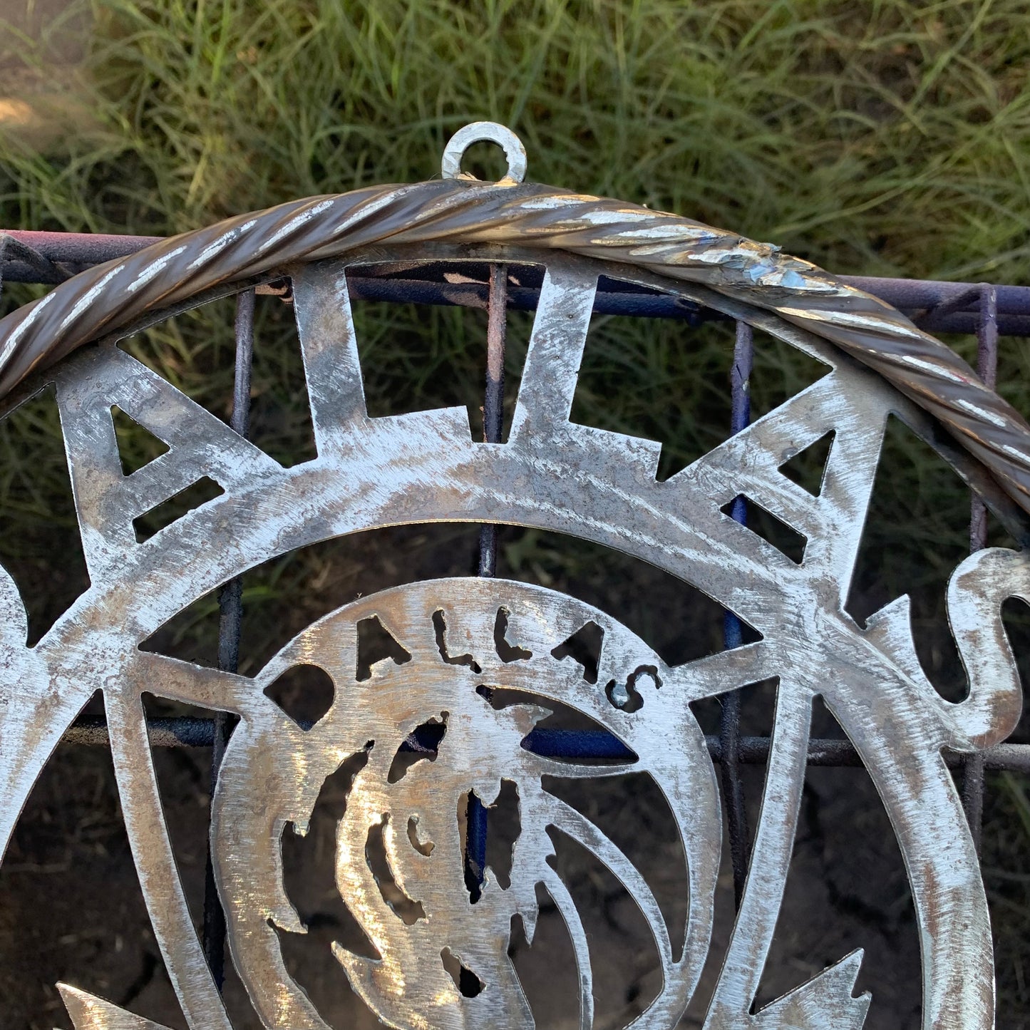 DALLAS MAVERICKS BLACK CUSTOM METAL VINTAGE CRAFT TEAM SPORTS SIGN HANDMADE 12",18",24",36"