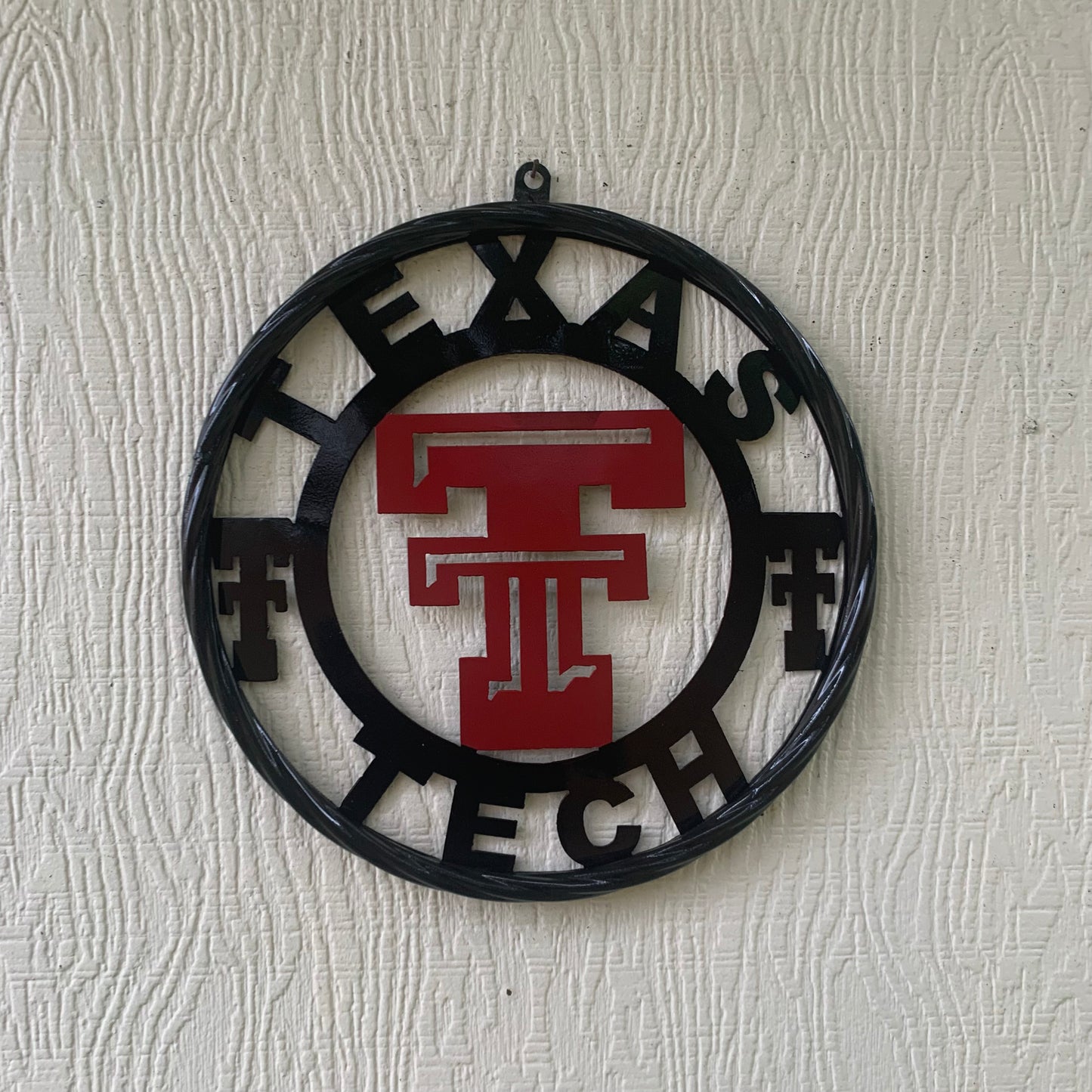 TEXAS TECH CUSTOM METAL VINTAGE CRAFT SIGN WESTERN HOME DECOR HANDMADE 12",18",24",32",36"