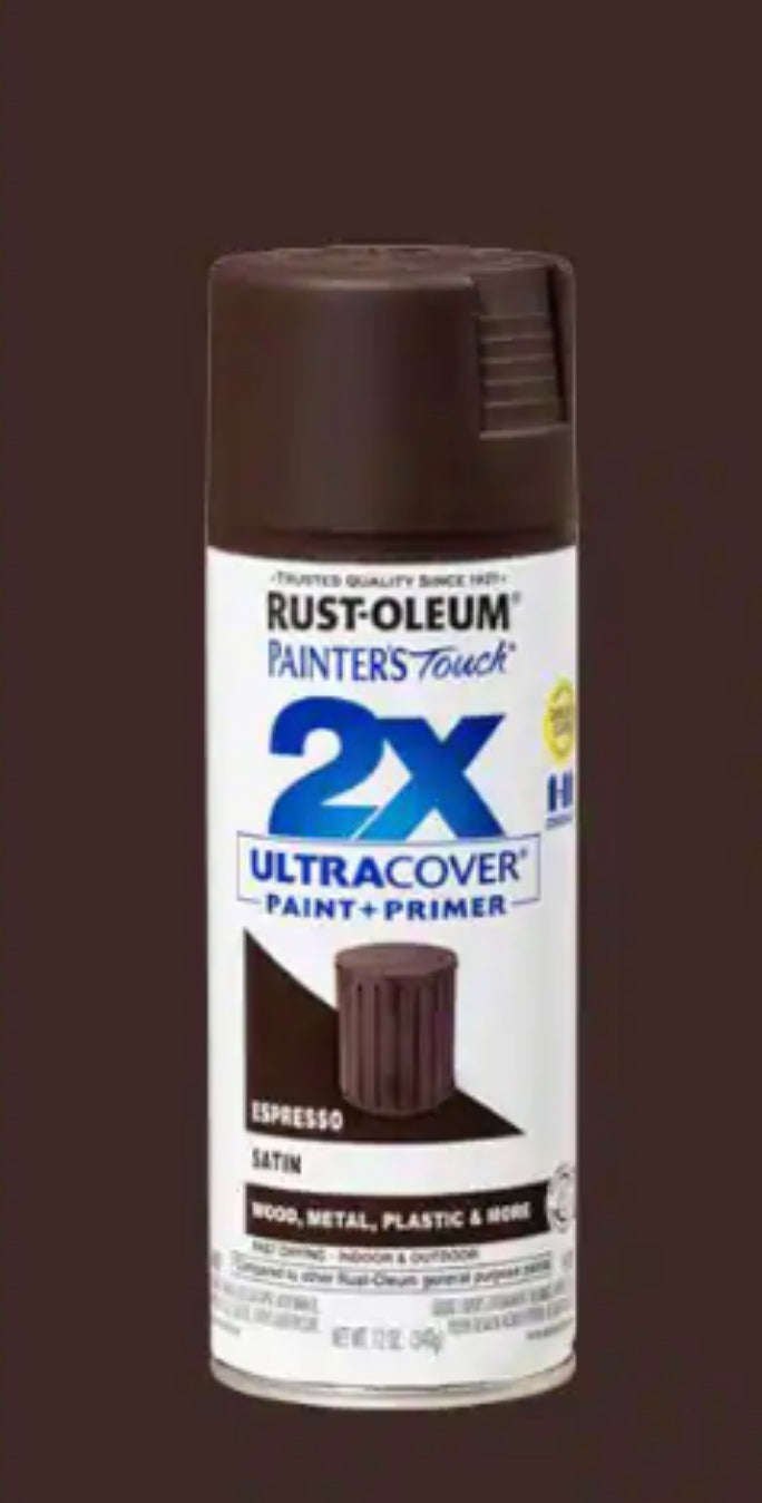 CUSTOM COLOR OPTIONS RUSTOLEUM OIL ENAMEL PAINT CHART RUSTIC FLAT SATIN & MORE