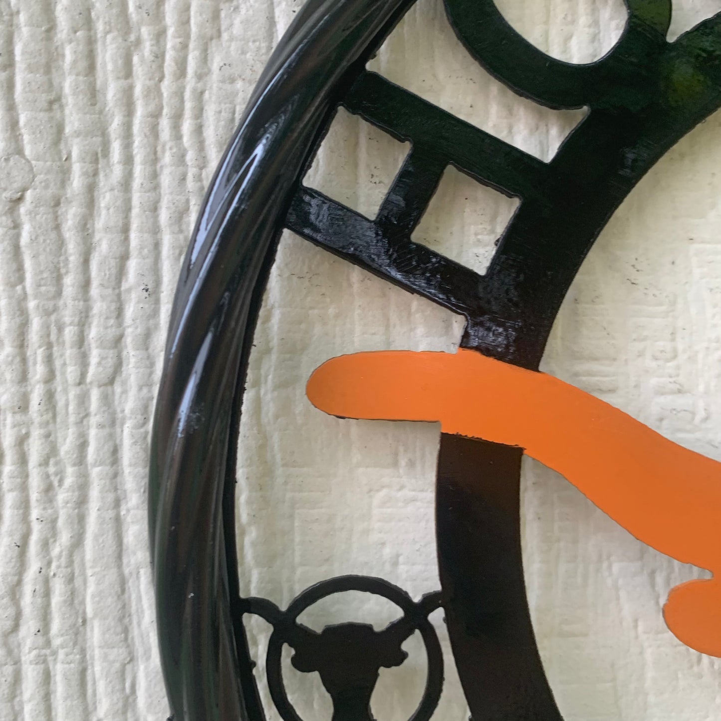 HOOKEM HORNS TEXAS LONGHORNS HOOK EM METAL CUSTOM VINTAGE CRAFT WALL ART TEAM SIGN HANDMADE
