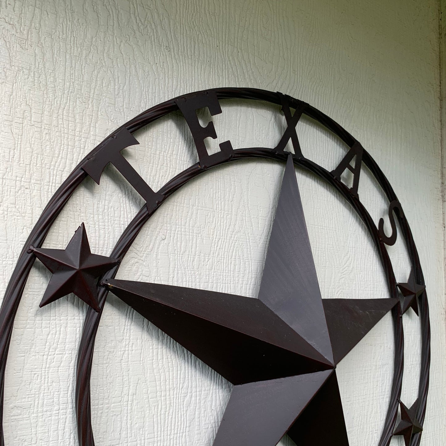 TEXAS LONESTAR METAL ART WESTERN HOME WALL DECOR RUSTIC VINTAGE BROWN NEW, SIZE:24",32",36",40",42",44",46",50"