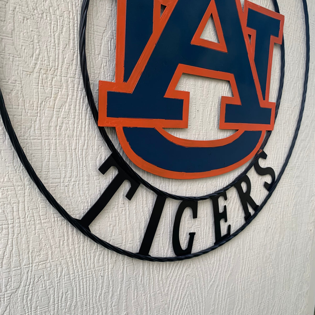 AUBURN TIGERS CUSTOM METAL VINTAGE CRAFT SIGN WESTERN HOME DECOR HANDMADE 12",18",24",32",36"