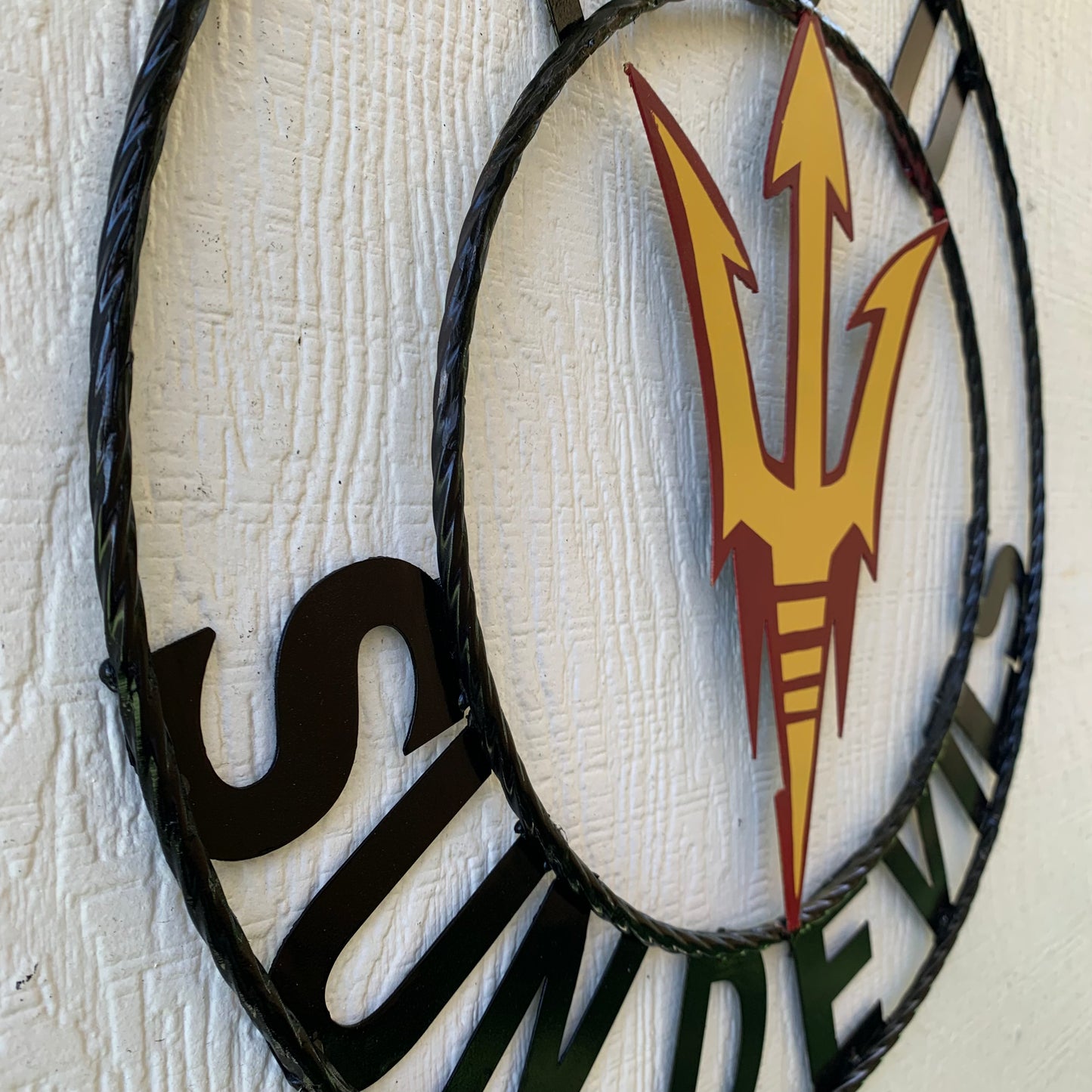 12", 18", 24", 32" ASU SUNDEVILS ARIZONA STATE CUSTOM METAL VINTAGE CRAFT SIGN TEAM WESTERN HOME DECOR HANDMADE