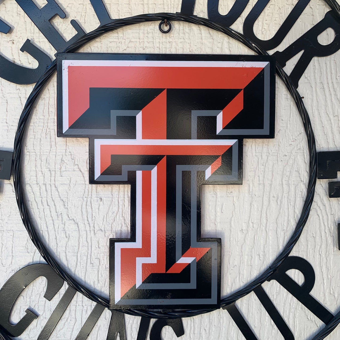 GET YOUR GUNS UP TEXAS TECH CUSTOM METAL VINTAGE CRAFT SIGN TEAM HANDMADE 12",18",24",32"