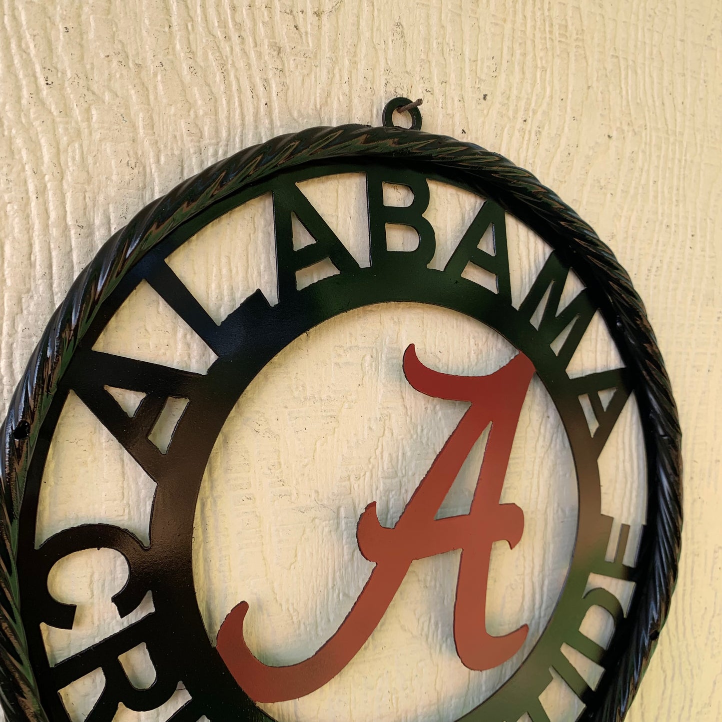 ALABAMA CRIMSON TIDE LASERCUT CUSTOM METAL VINTAGE CRAFT SIGN TEAM WESTERN HOME DECOR