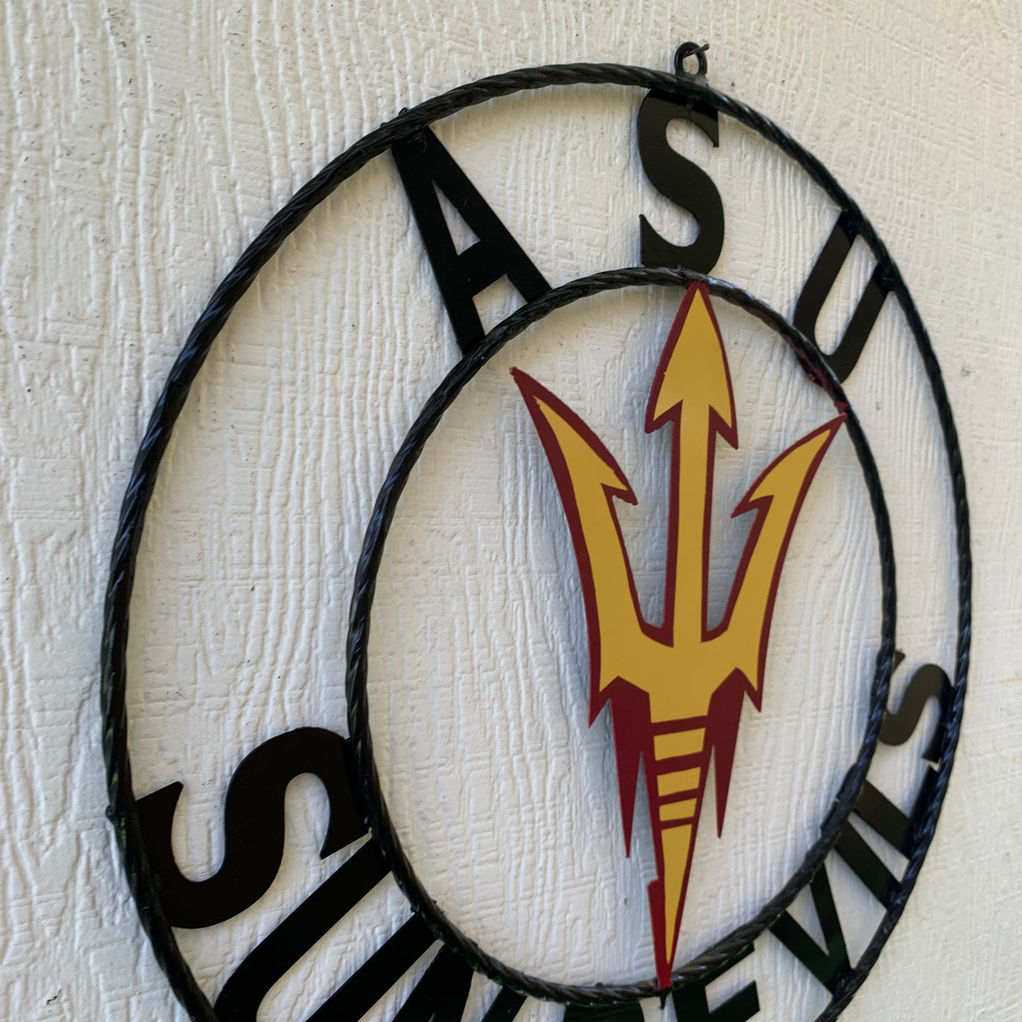 12", 18", 24", 32" ASU SUNDEVILS ARIZONA STATE CUSTOM METAL VINTAGE CRAFT SIGN TEAM WESTERN HOME DECOR HANDMADE