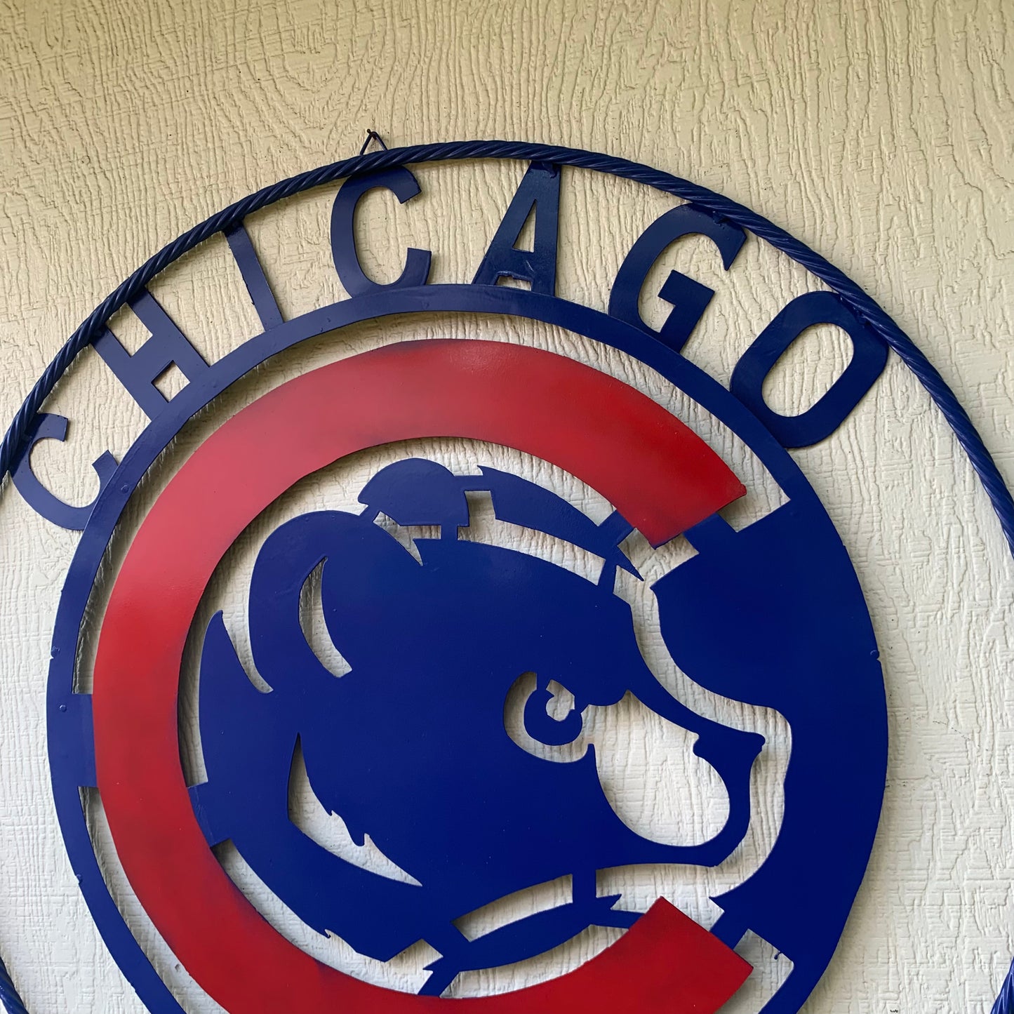 12", 18", 24", 32" CHICAGO CUBS CUSTOM METAL VINTAGE CRAFT TEAM SPORTS SIGN HANDMADE