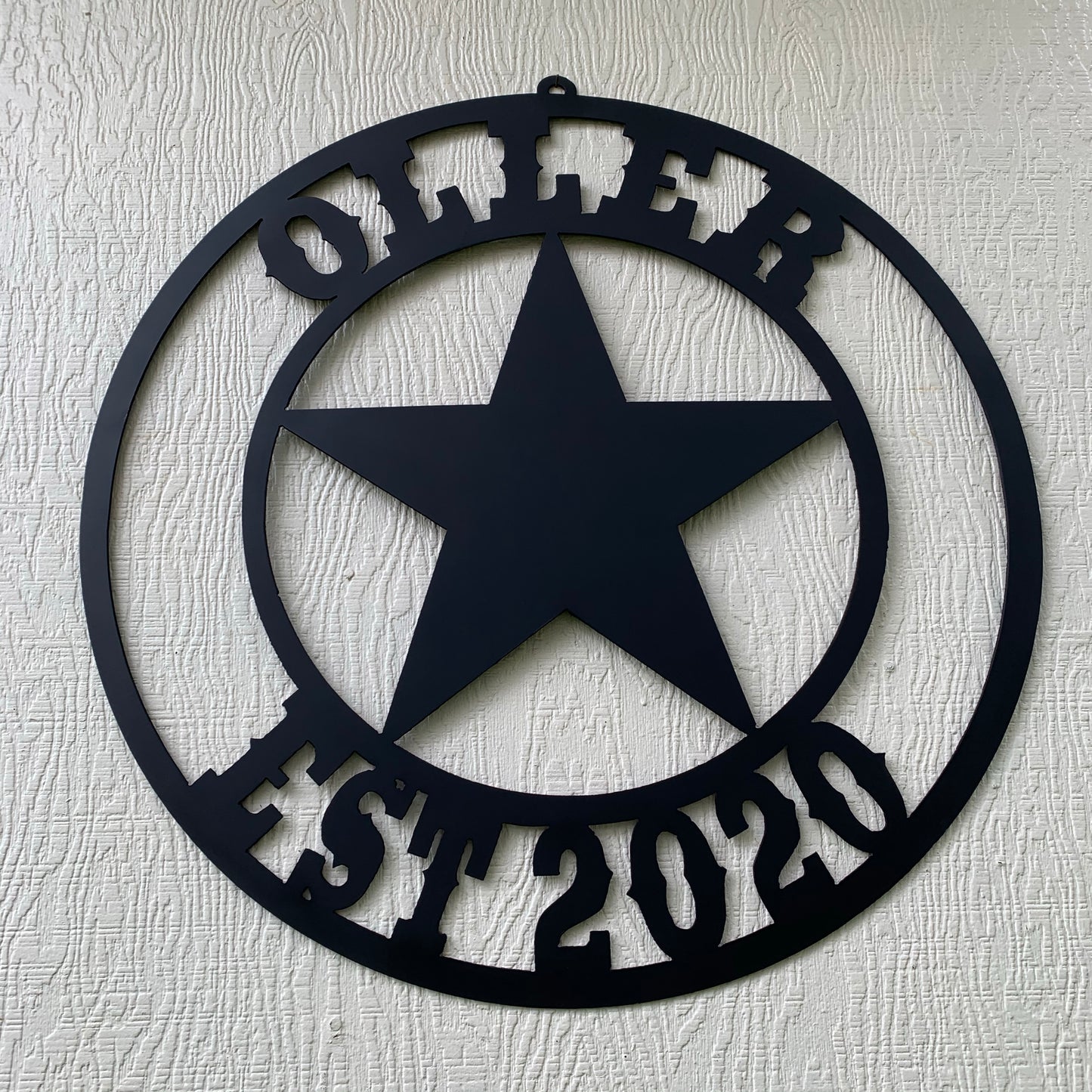 ARCHER STYLE YOUR CUSTOM NAME LASERCUT METAL SIGN WESTERN HOME DECOR HANDMADE ART