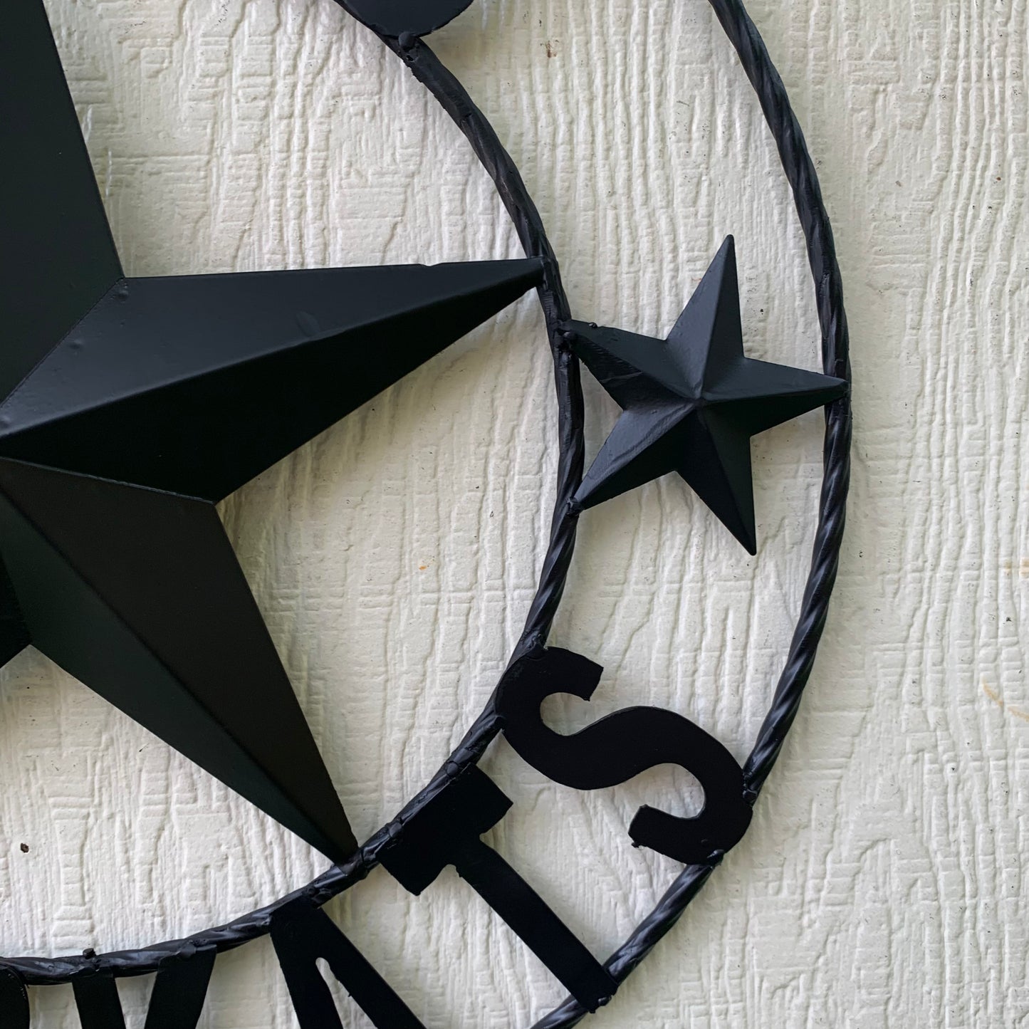 24",32" SHSU SAM HOUSTON BEARKATS RUSTIC BLACK METAL CUSTOM VINTAGE CRAFT RUSTIC BLACK TEAM STAR HANDMADE