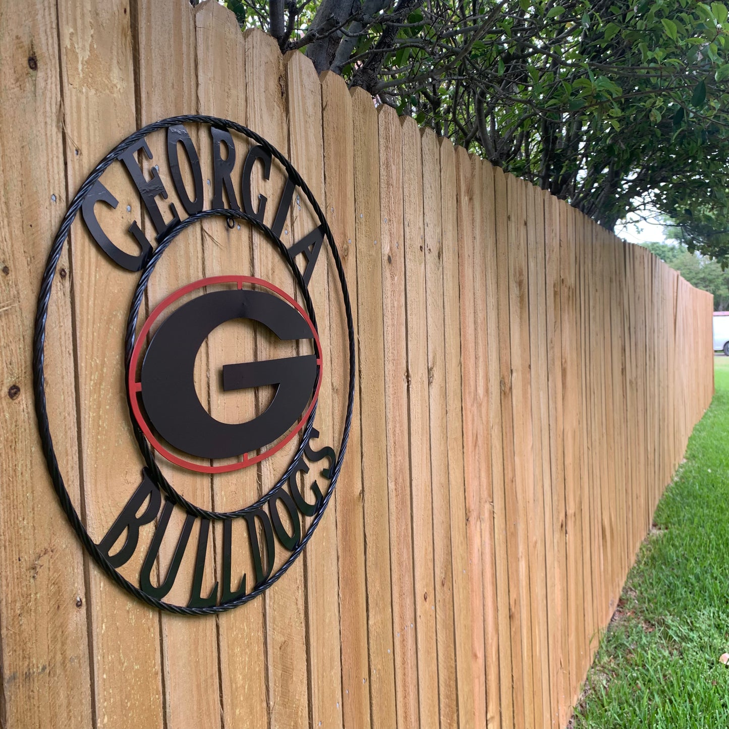 12", 18", 24", 32" GEORGIA BULLDOGS METAL SIGN VINTAGE CUSTOM TEAM ART