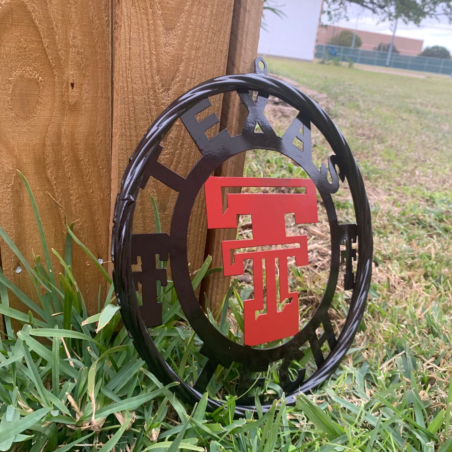 TEXAS TECH CUSTOM METAL VINTAGE CRAFT SIGN WESTERN HOME DECOR HANDMADE 12",18",24",32",36"