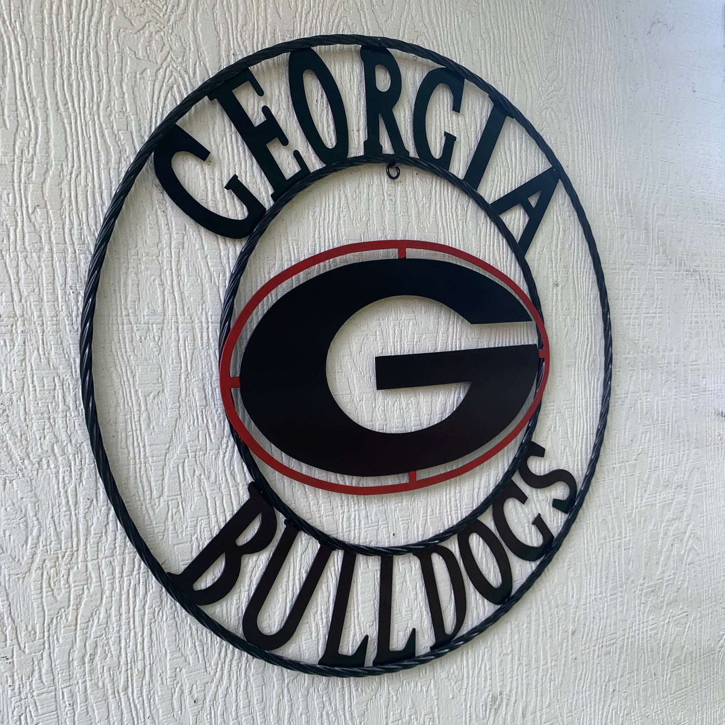 12", 18", 24", 32" GEORGIA BULLDOGS METAL SIGN VINTAGE CUSTOM TEAM ART