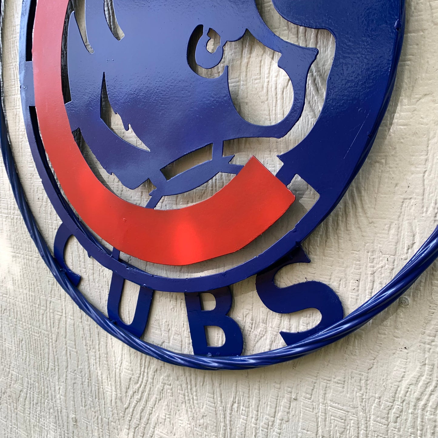 12", 18", 24", 32" CHICAGO CUBS CUSTOM METAL VINTAGE CRAFT TEAM SPORTS SIGN HANDMADE