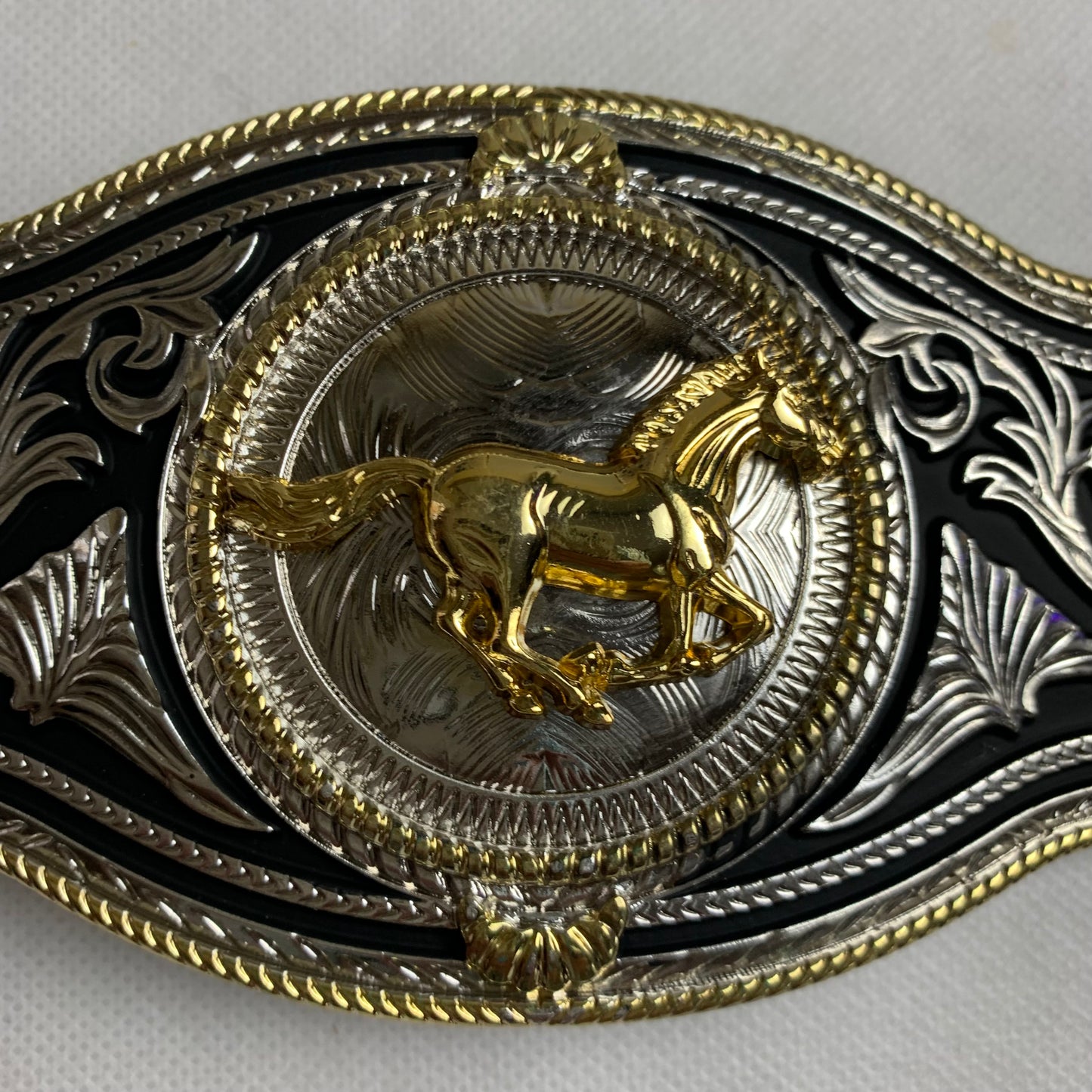 6.5" X 3.5" HORSE BELT BUCKLE WESTERN BUCKLE FASHION ART NEW #EH12270
