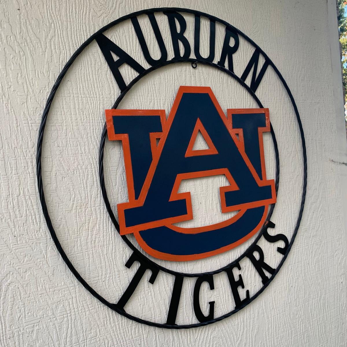 AUBURN TIGERS CUSTOM METAL VINTAGE CRAFT SIGN WESTERN HOME DECOR HANDMADE 12",18",24",32",36"