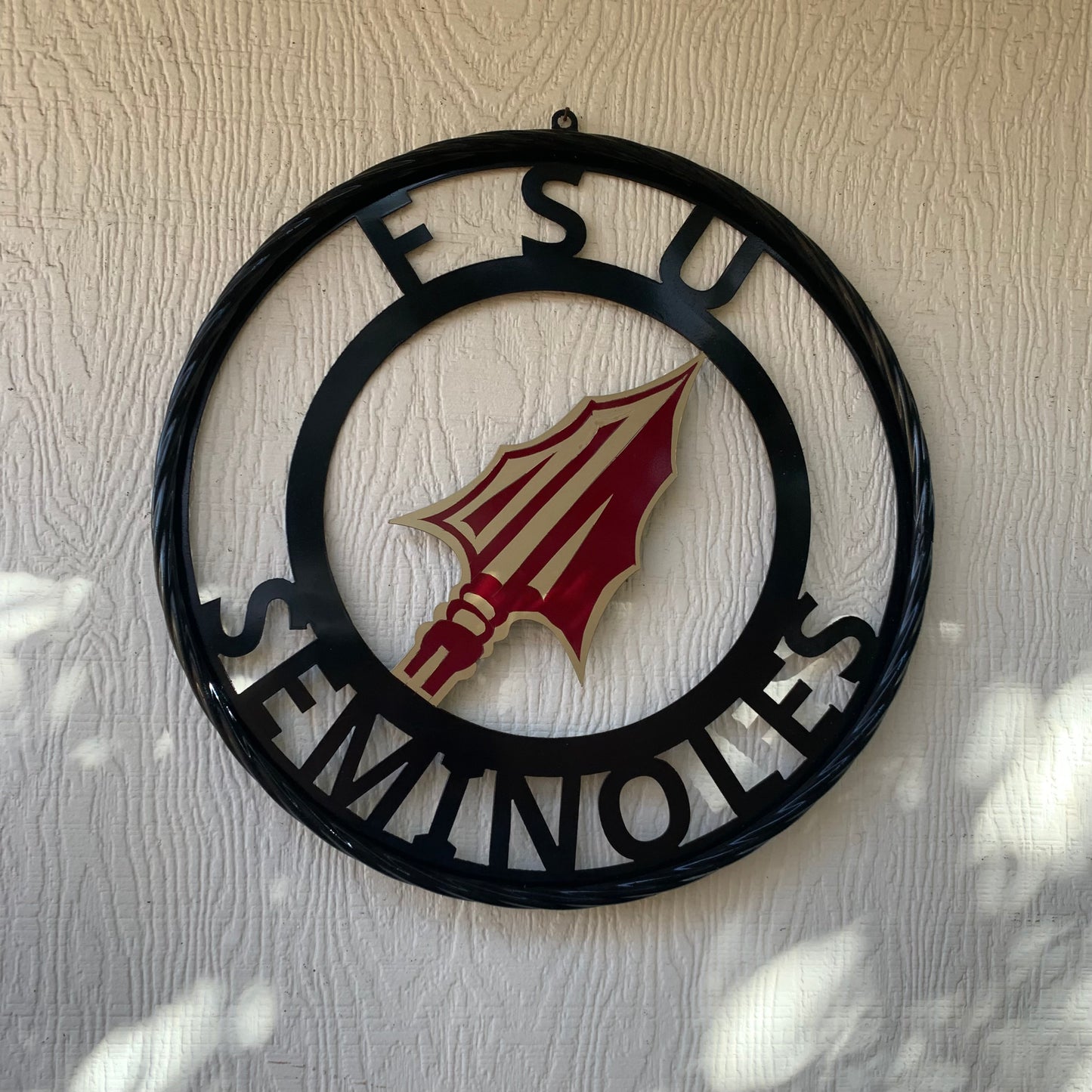 FSU SEMINOLES FLORIDA METAL CUSTOM VINTAGE CRAFT TEAM SIGN HANDMADE 12",18",24",36"