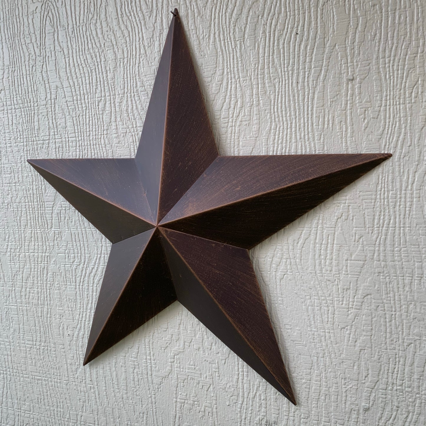 12",16",22",24",30",36" RUSTIC BRONZE BARN STAR 5 POINT METAL STAR OF DAVID WESTERN HOME DECOR HANDMADE NEW 3" TO 36"-#EH10044