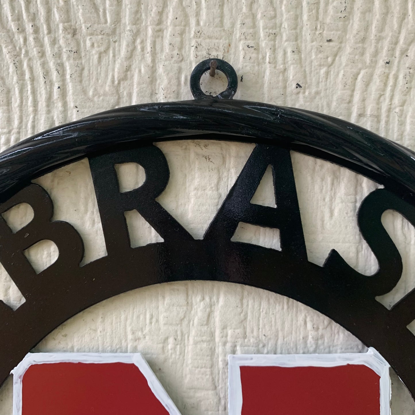 NEBRASKA HUSKERS METAL CUSTOM VINTAGE CRAFT TEAM SIGN WESTERN HOME DECOR HANDMADE 12",18",24",36"