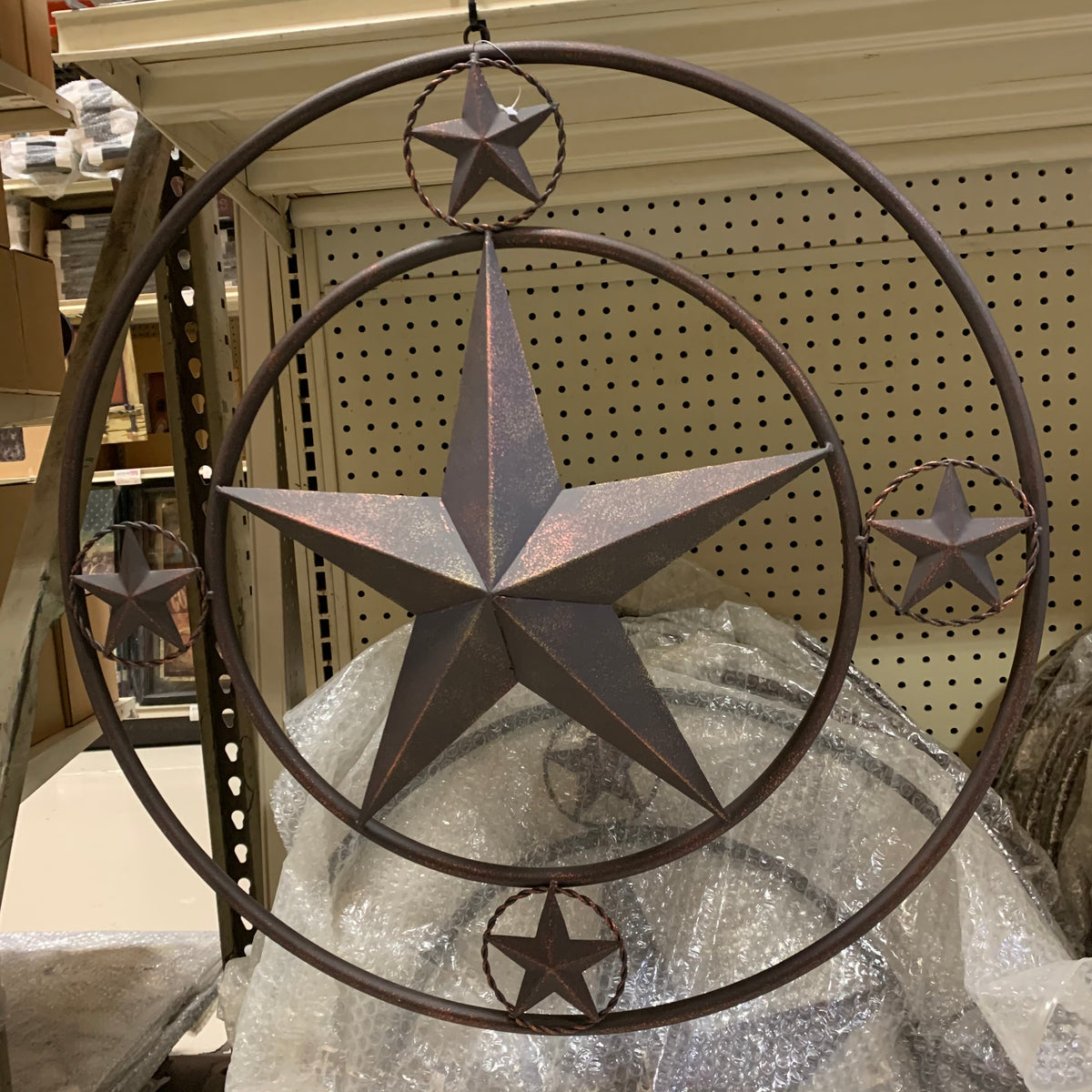 #RT5027 MULTI STARS 16",24",40" BARN METAL STAR WESTERN HOME DECOR RUSTIC BRONZE HANDMADE NEW