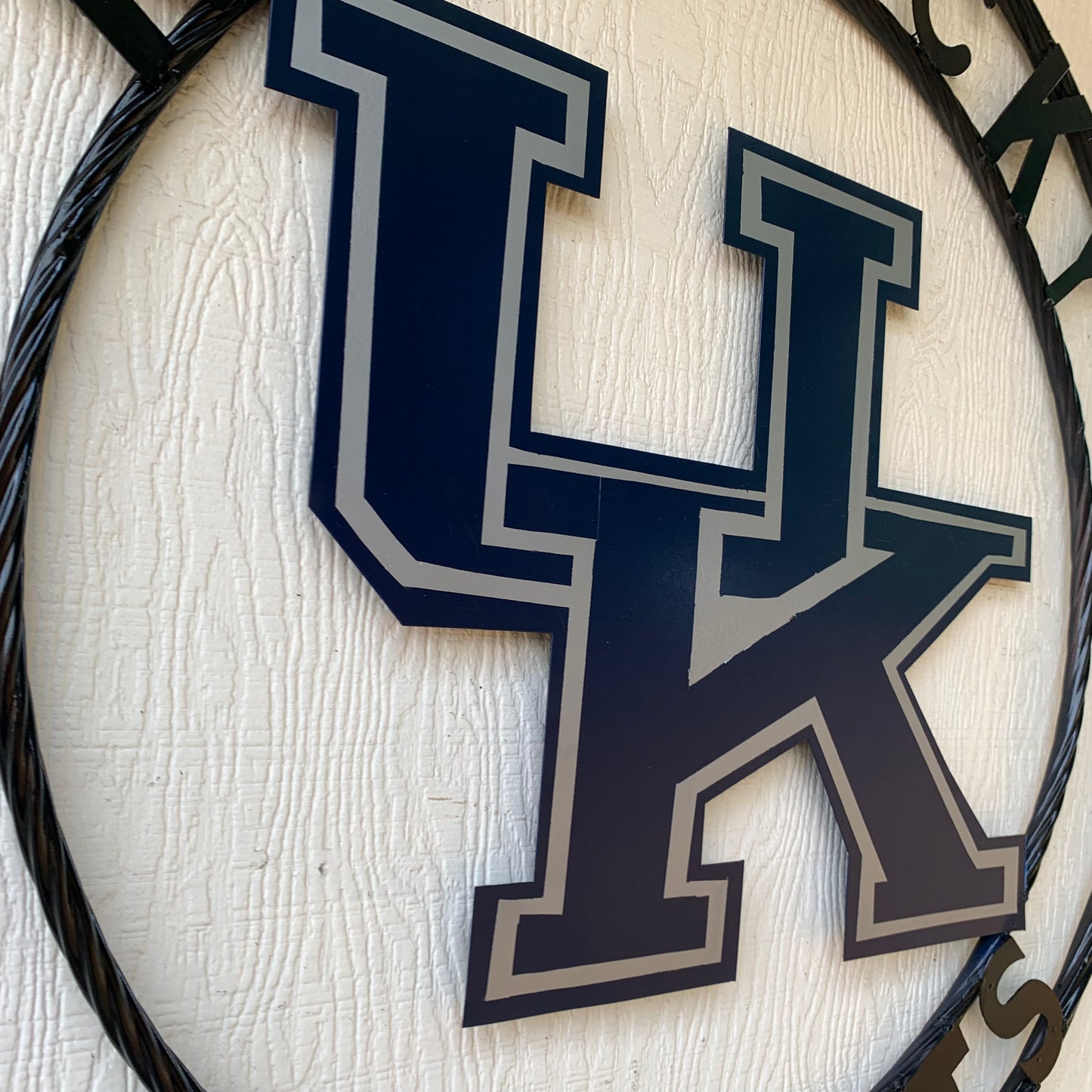KENTUCKY WILDCATS CUSTOM METAL VINTAGE CRAFT SIGN WESTERN HOME DECOR HANDMADE