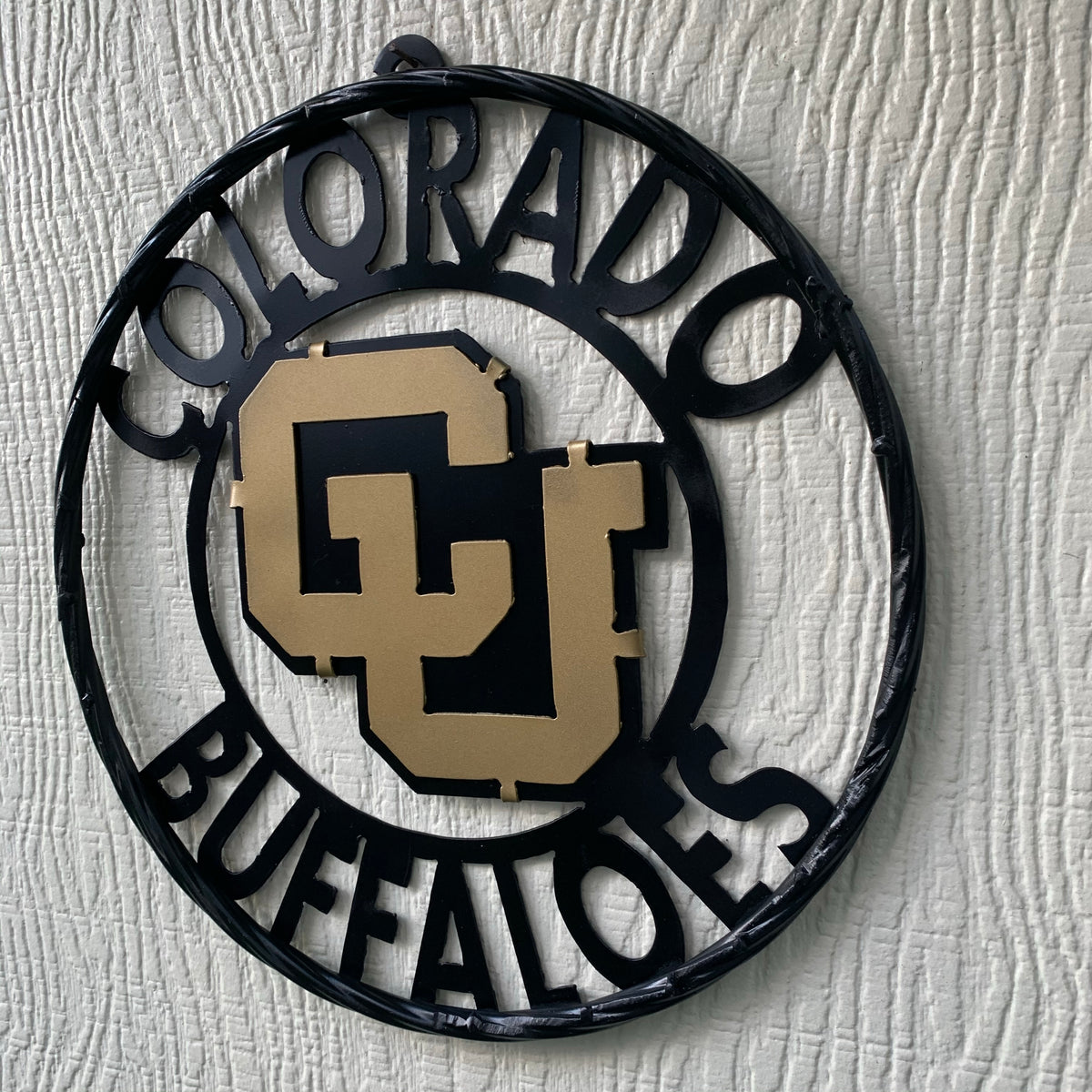 COLORADO BUFFALOES CUSTOM METAL VINTAGE CRAFT SIGN TEAM ART WESTERN HOME DECOR HANDMADE
