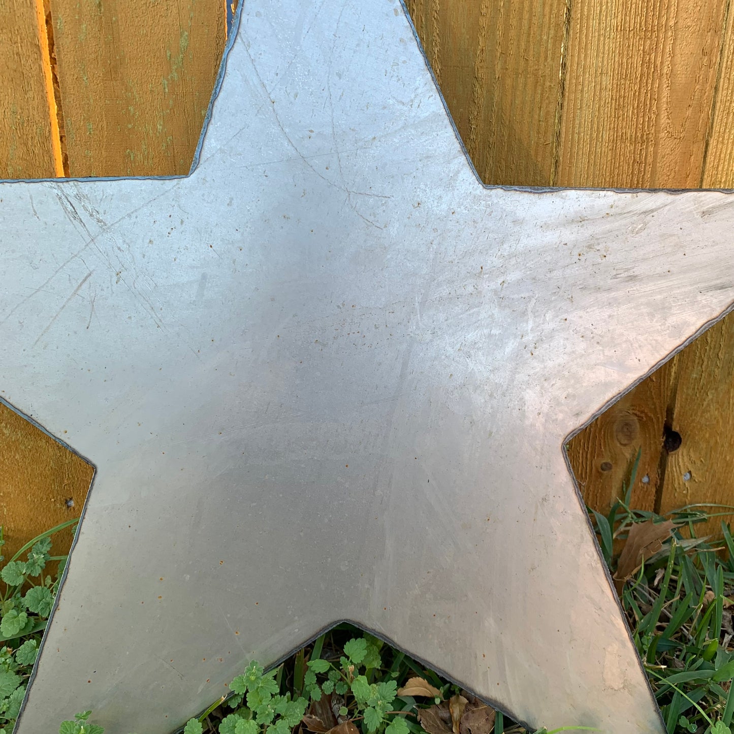 FLAT STAR PLAIN LASERCUT RAW METAL ART WESTERN HOME DECOR RUSTIC HANDMADE CRAFT NEW