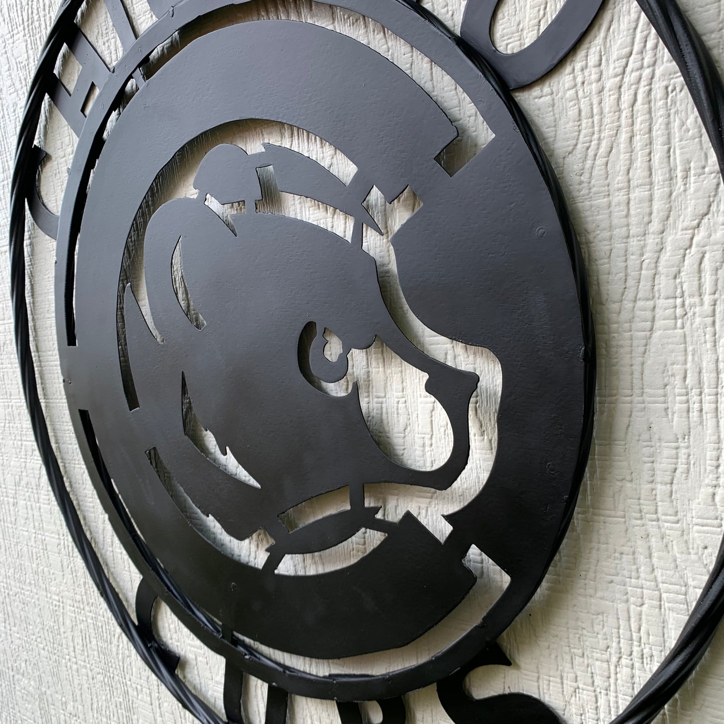 12", 18", 24", 32" CHICAGO CUBS CUSTOM BLACK & RAW METAL VINTAGE CRAFT TEAM SPORTS SIGN HANDMADE